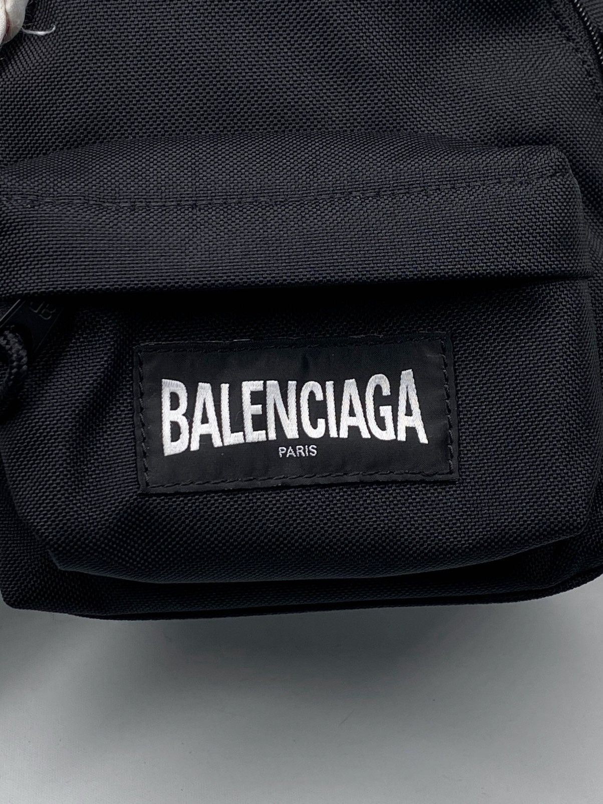 Balenciaga Balenciaga Black Nylon Mini Backpack Bag Size ONE SIZE - 14 Thumbnail