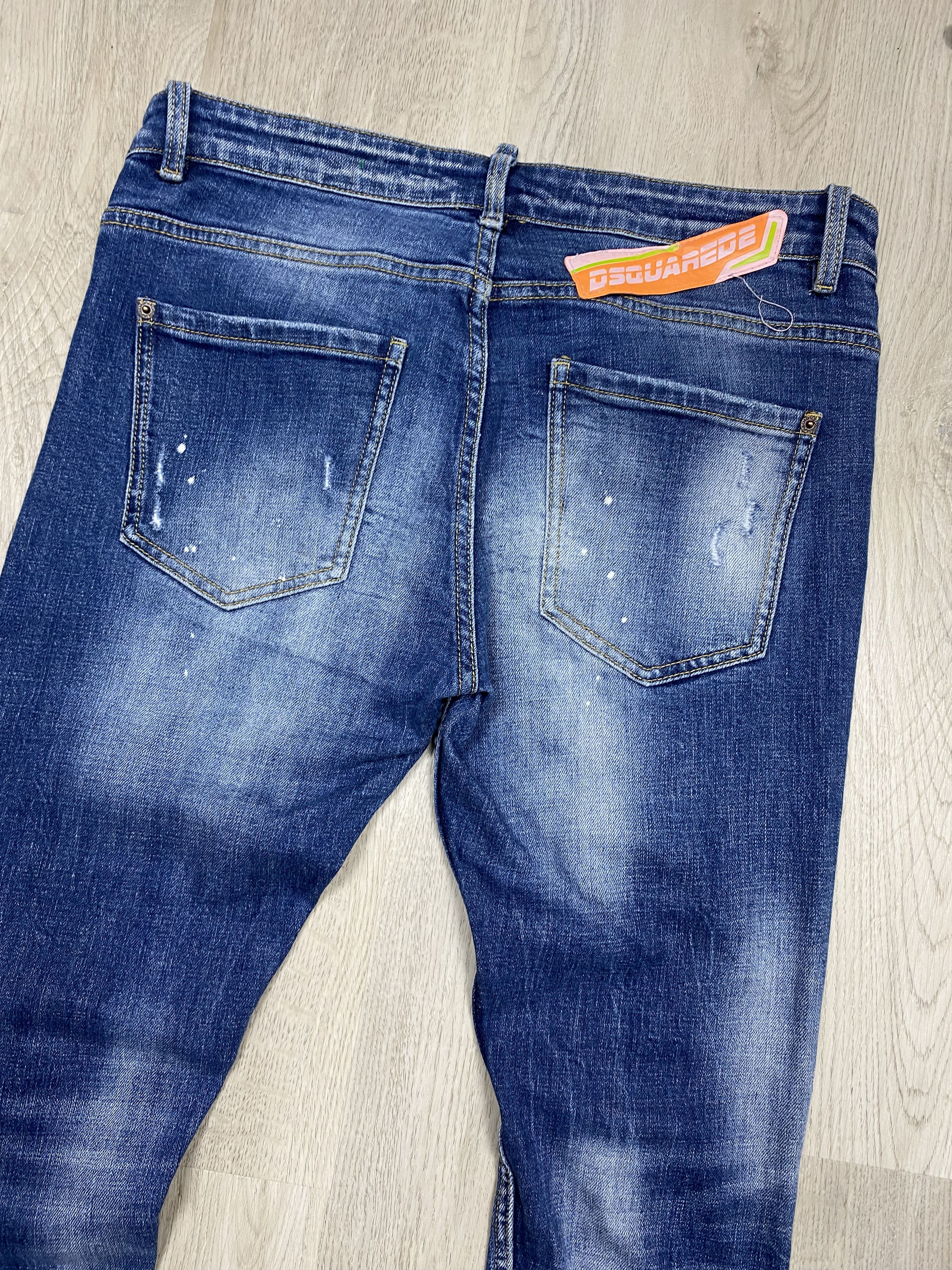 Dsquared2 Dsquared2 Vintage Mens Distressed Denim Pants Jeans Size US 34 / EU 50 - 2 Thumbnail