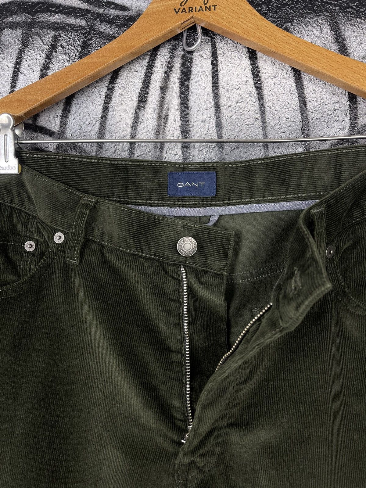 Gant Gant Corduroy Dark Green Pants Men’s Size 36/30 Size US 36 / EU 52 - 19 Thumbnail