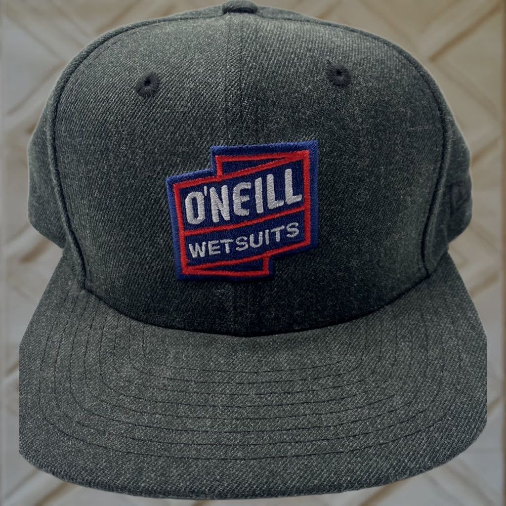 New Era New Era 59fifty O’Neill Wetsuits Snapback Gray Hat Cap, Adjustable, Sports Surfing, Men, Cap Size ONE SIZE - 1 Thumbnail