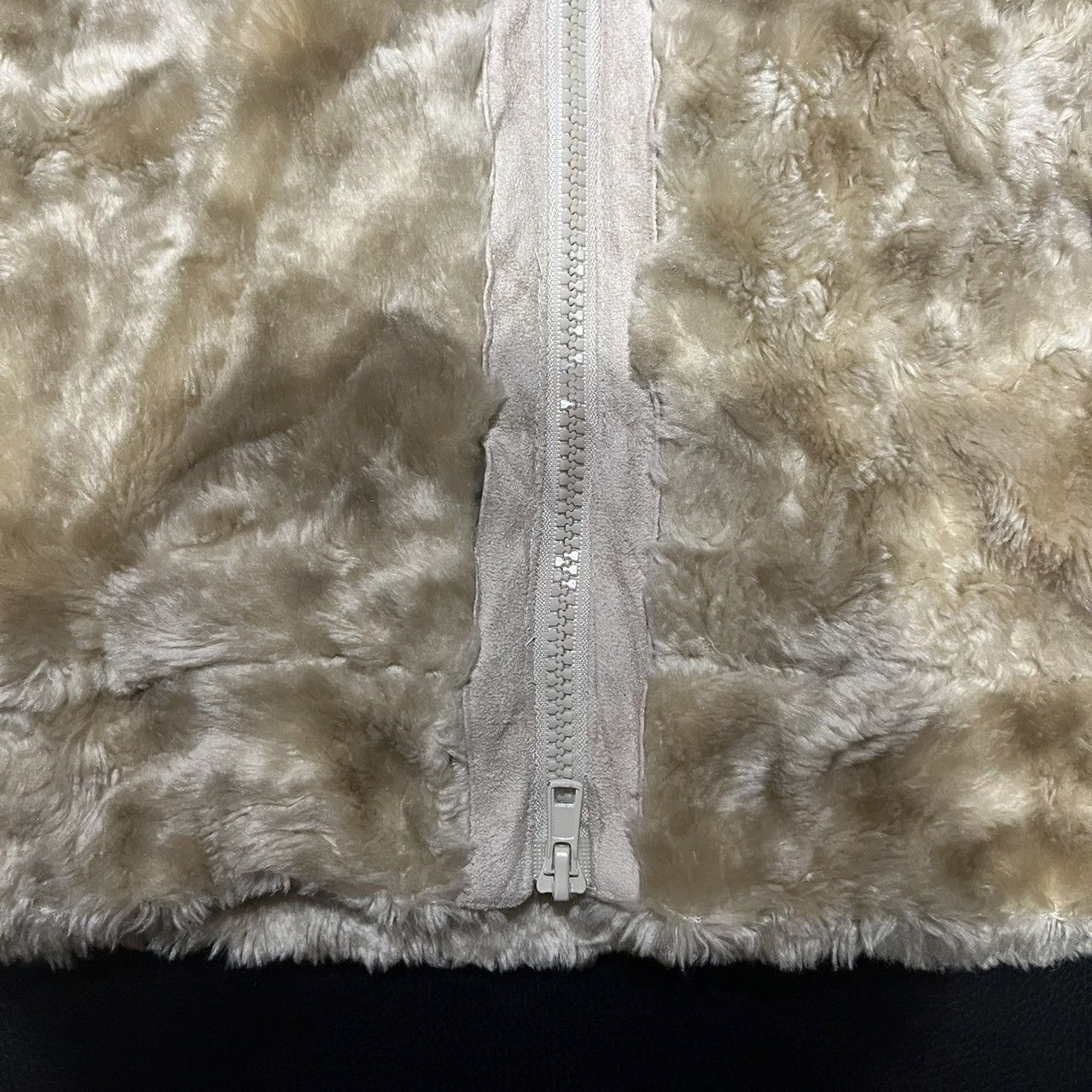 Japanese Brand gleam Faux Fur Jacket If6was9 LGB Yohji CDG Opium Style Size M / US 6-8 / IT 42-44 - 8 Thumbnail