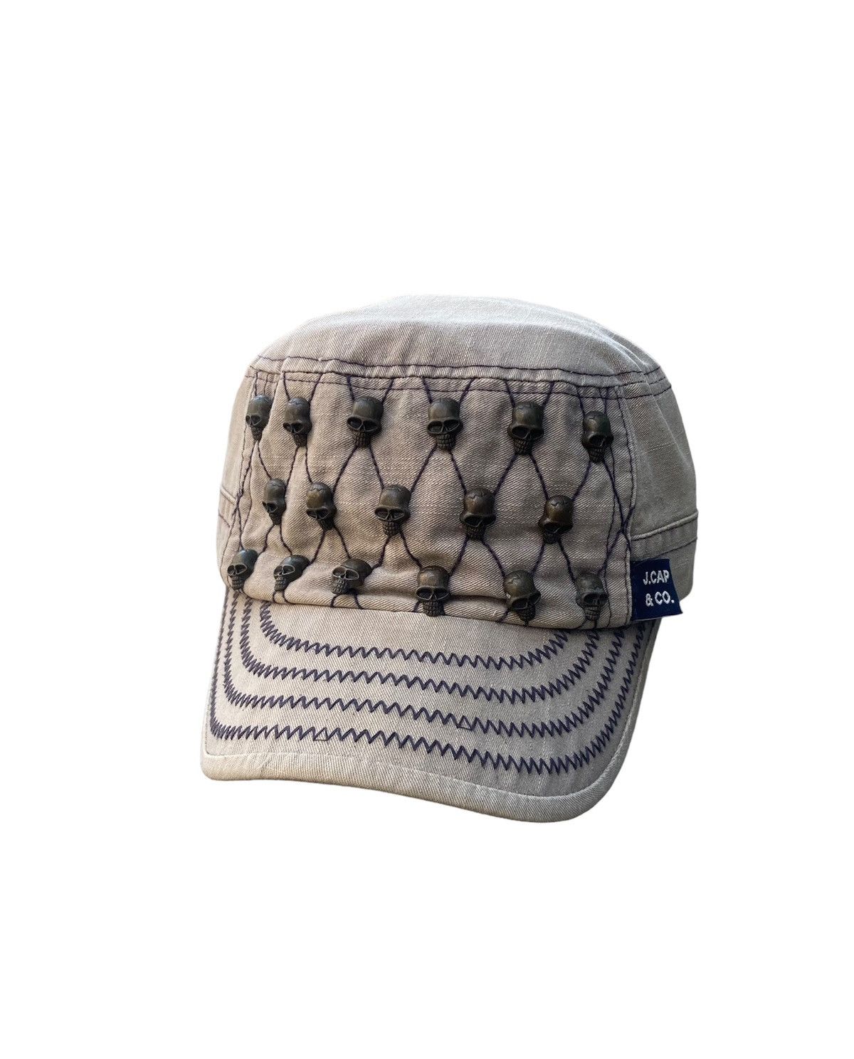 Le Grande Bleu (L.G.B.) Skull Comando Hat Size 32 - 1 Thumbnail