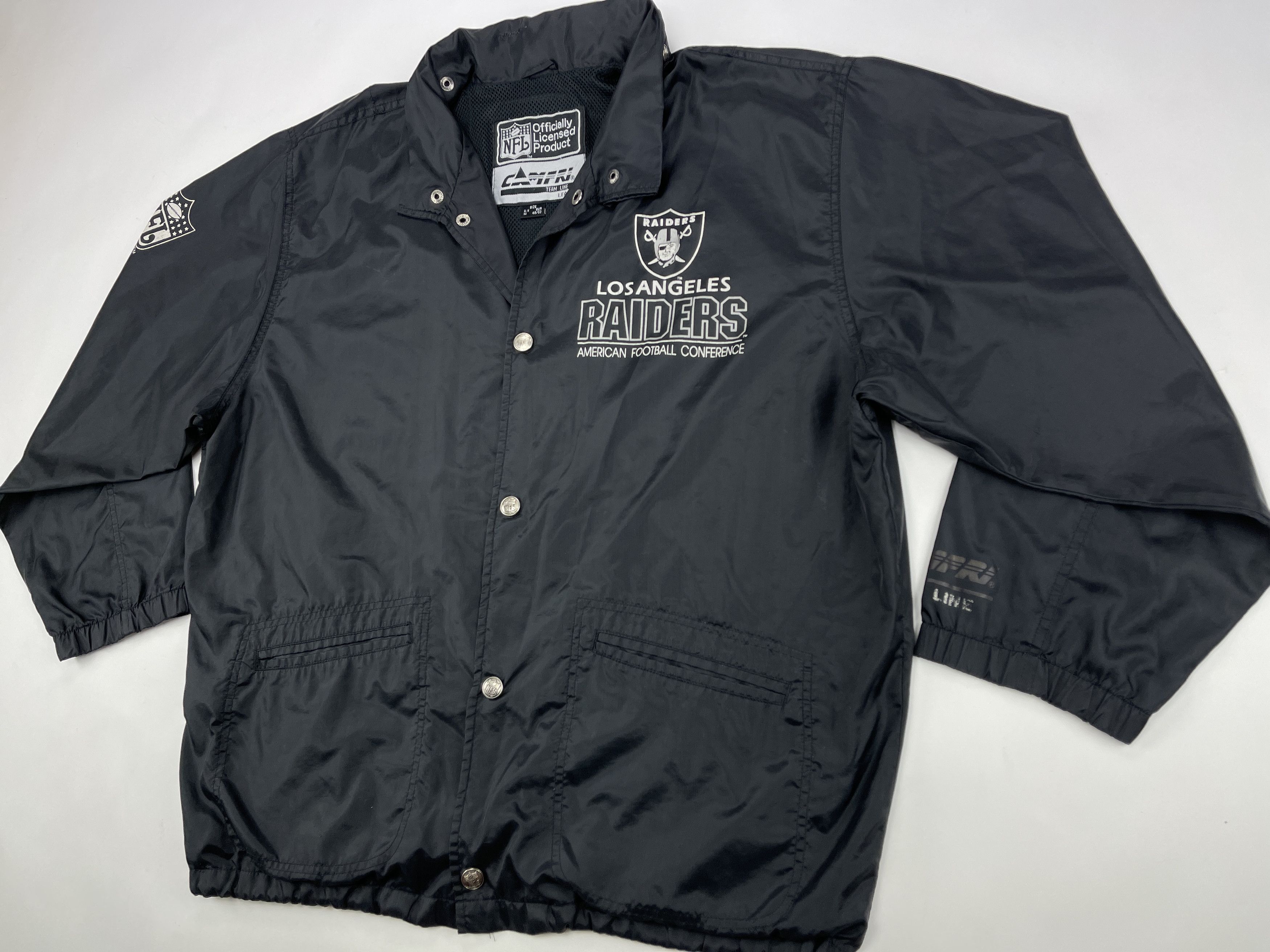 NFL Los Angeles Raiders jacket, 1991 Campri Teamline vintage M Size US M / EU 48-50 / 2 - 11 Thumbnail