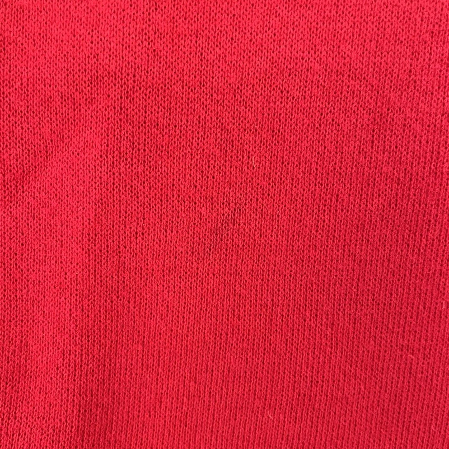 Lee VINTAGE Lee Sweatshirt Pullover Crew Neck Long Sleeve Red 90s Christmas Quotes Mens L Wool Blend Fleece Graphic Print Size US L / EU 52-54 / 3 - 6 Thumbnail