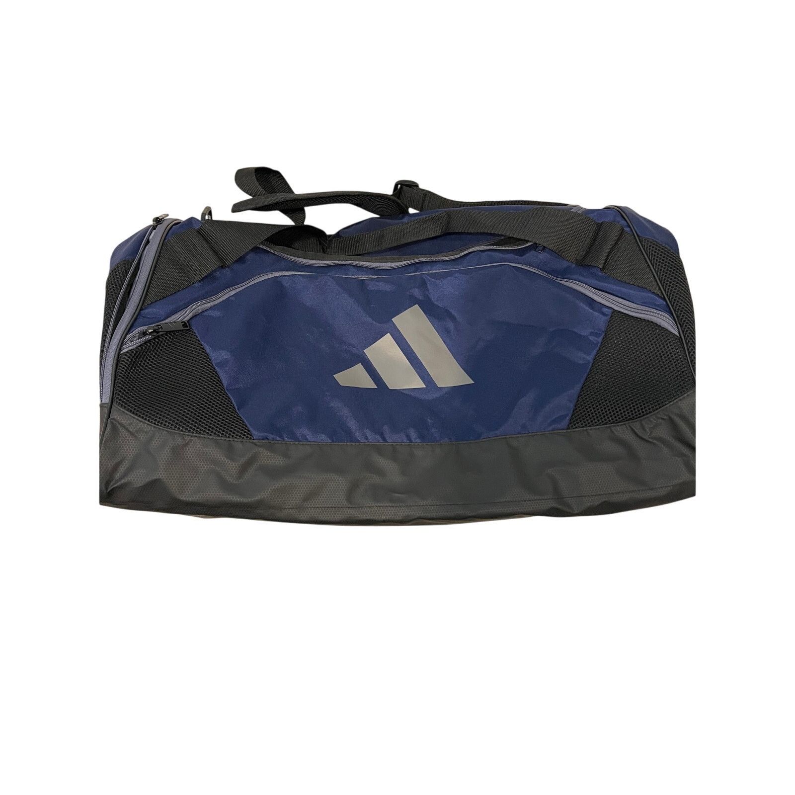 Adidas Adidas Defender Medium 22"x12"x10" Blue Gray Black Gym Bag Size ONE SIZE - 1 Thumbnail
