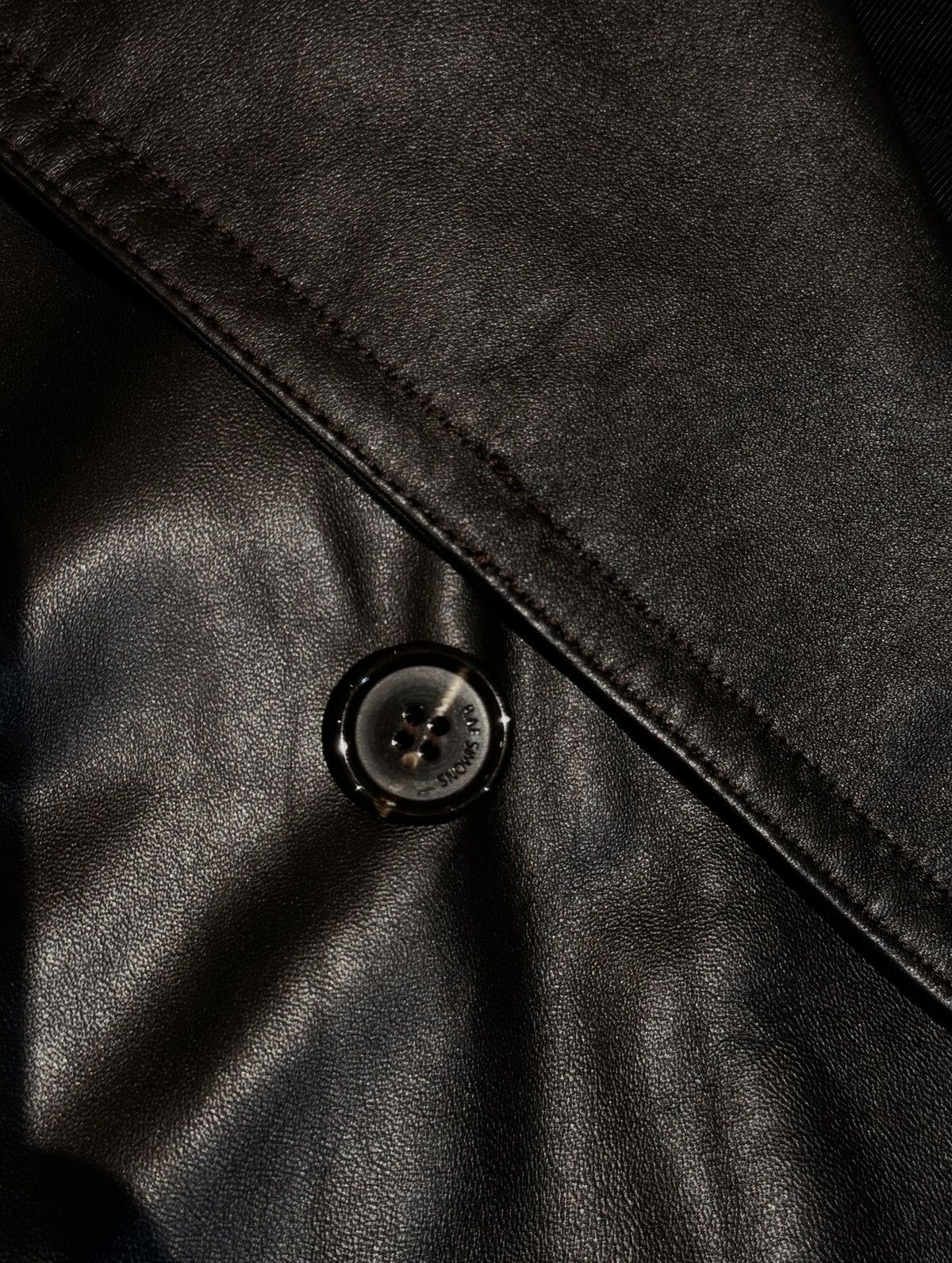 Raf Simons RAF Simons Fall2020 Runway Long leather trench coat Size US S / EU 44-46 / 1 - 12 Thumbnail