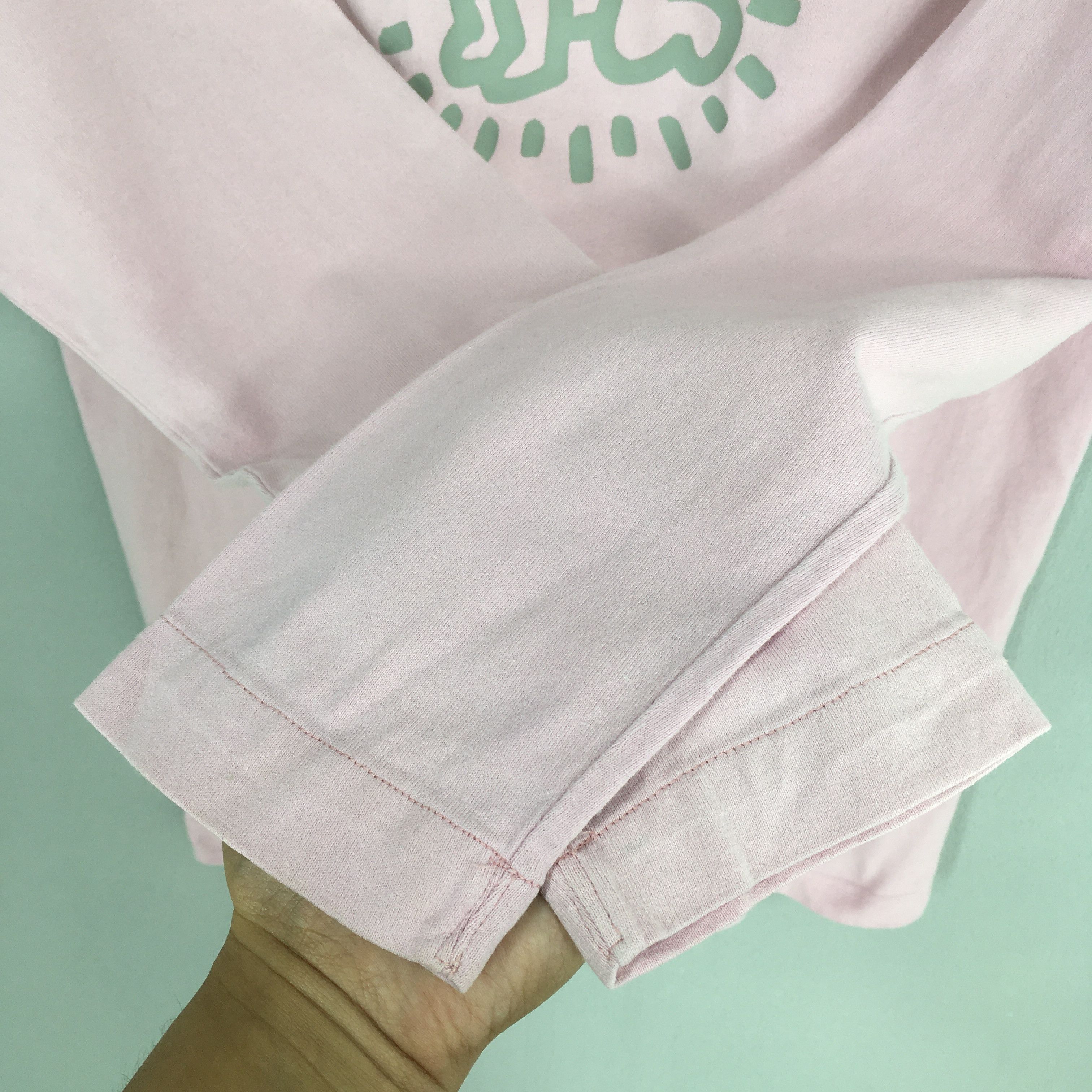 Keith Haring Keith Haring Radiant Baby Pop Art Pink T shirt Medium Size US M / EU 48-50 / 2 - 7 Thumbnail