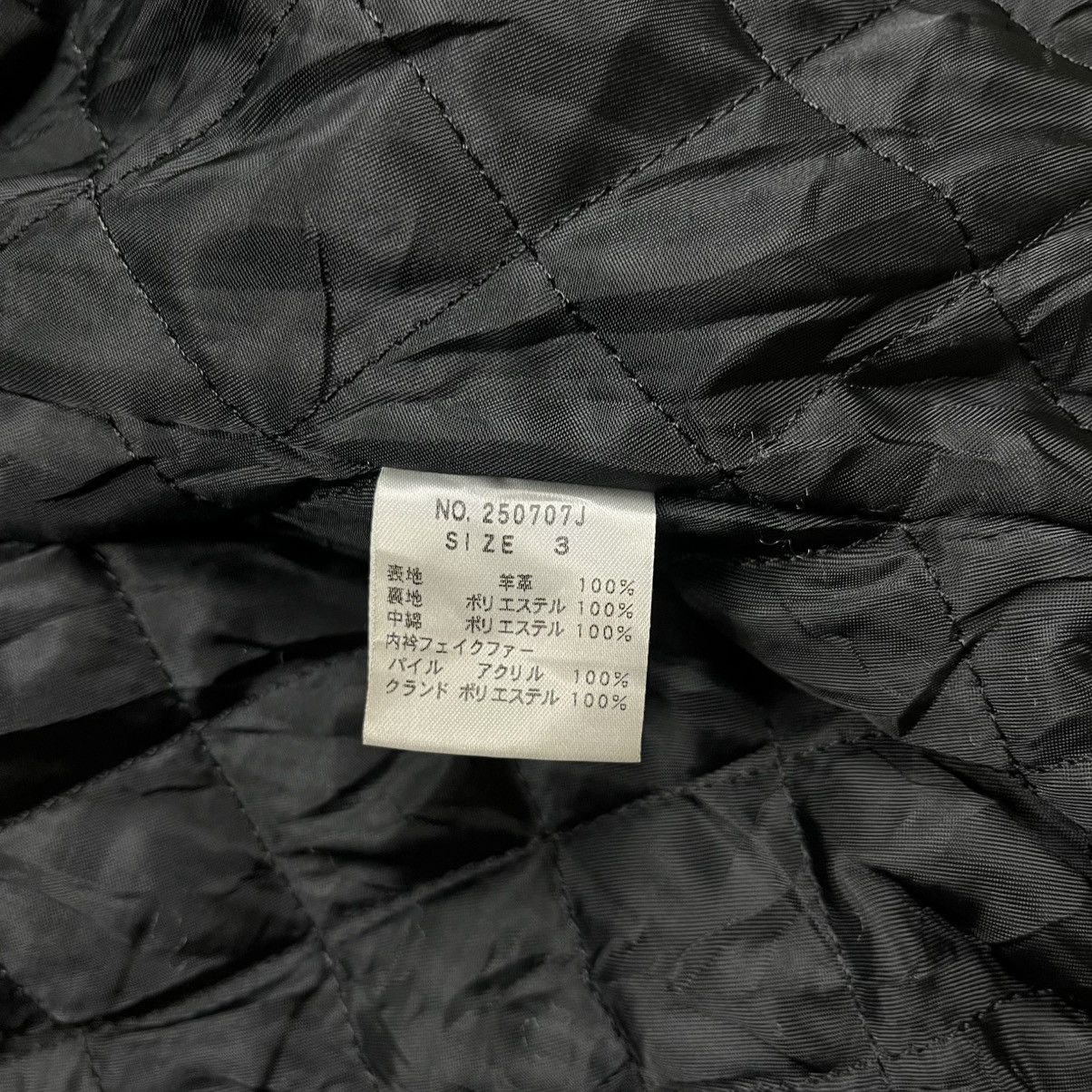 Isamu Katayama Backlash Jackrose bondage fur collar riders leather jacket vkei style Size US M / EU 48-50 / 2 - 12 Thumbnail
