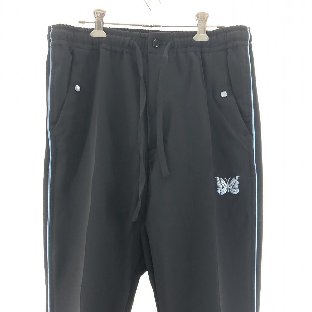 Needles Sweat Pants Piping Cowboy Logo Polyester Black Size US 32 / EU 48 - 3 Thumbnail