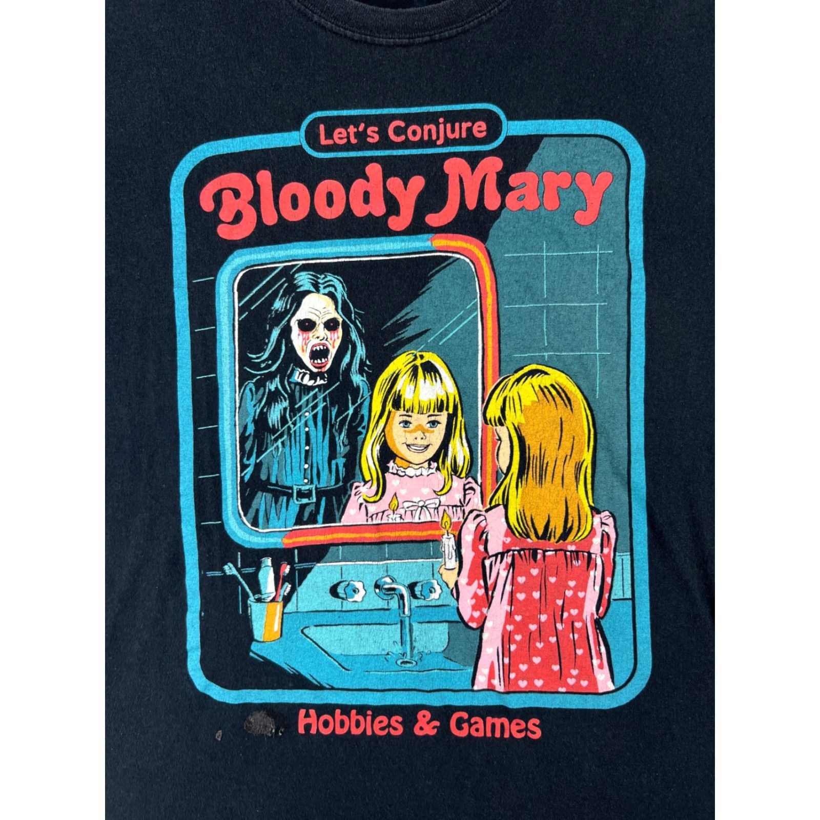 CO Creepy Co Shirt Adult L Black Cotton Jersey Crew Neck T-Shirt Logo Vintage Mens Art City Comics Designer All Seasons Breathing Quick Dry Size US L / EU 52-54 / 3 - 6 Thumbnail