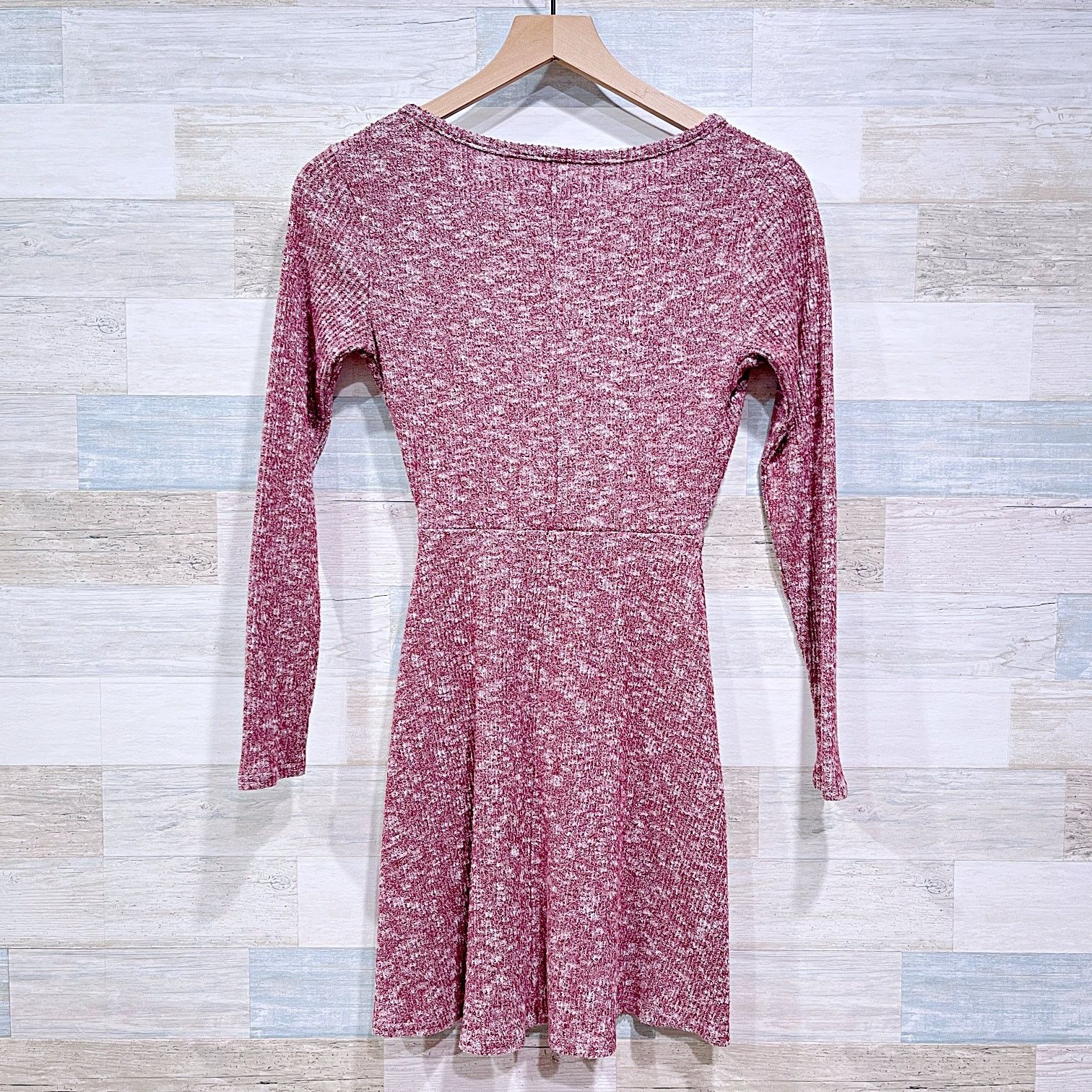 Urban Outfitters Urban Outfitters Coraline Cozy Wrap Dress Womens XS Size XS / US 0-2 / IT 36-38 - 3 Thumbnail