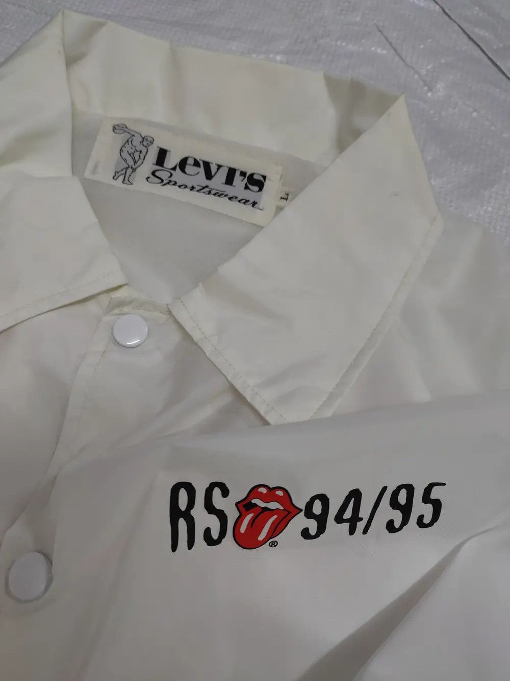 Levi's × The Rolling Stones × Vintage Vintage Levis x Rolling stones jacket Size US L / EU 52-54 / 3 - 3 Thumbnail