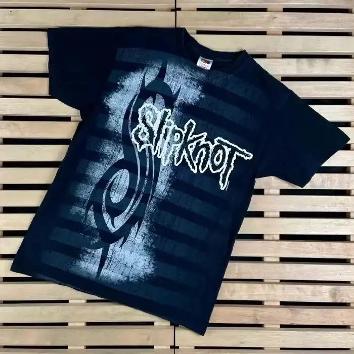 Band Tees Mens Vintage T Shirt Slipknot 2007 Size M Size US M / EU 48-50 / 2 - 1 Thumbnail