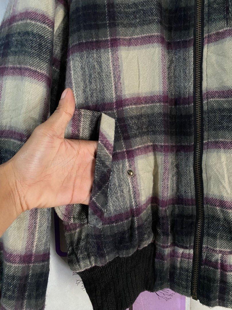 Hysteric Glamour Riche glamour plaid fur jacket Size US M / EU 48-50 / 2 - 3 Thumbnail