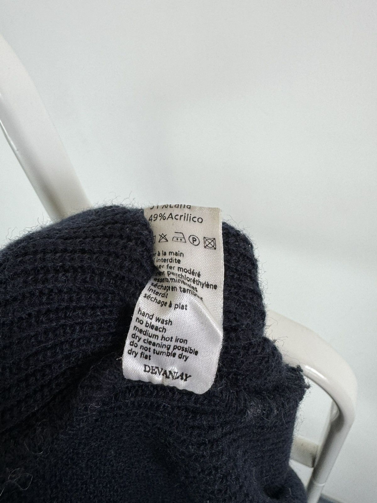 Lacoste Vintage Lacoste Heavy Knitted Sweater 90s Size US XL / EU 56 / 4 - 4 Thumbnail
