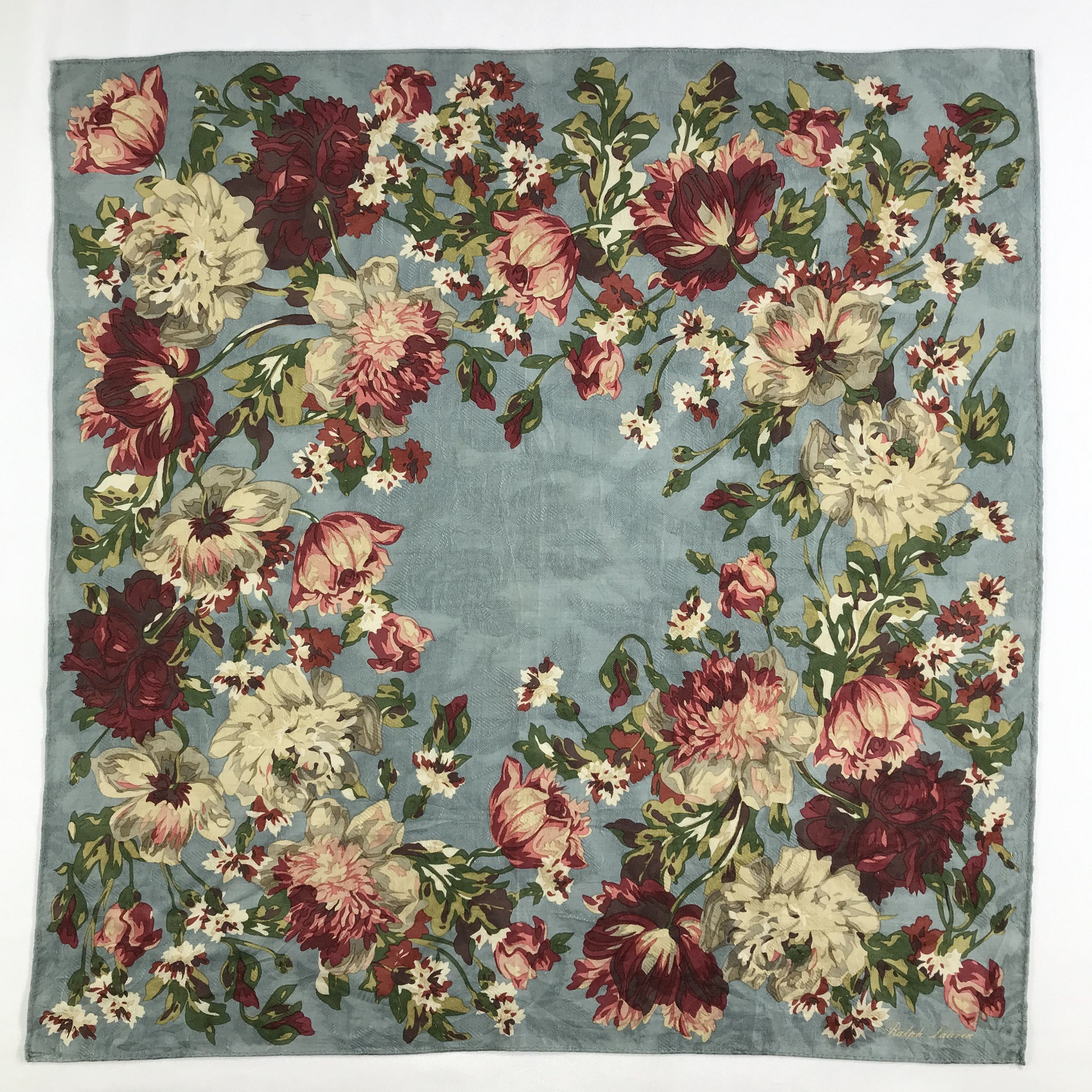 Ralph Lauren × Vintage Ralph Lauren Bandana / Handkerchief / Neckerchief - S2601 Size ONE SIZE - 1 Thumbnail