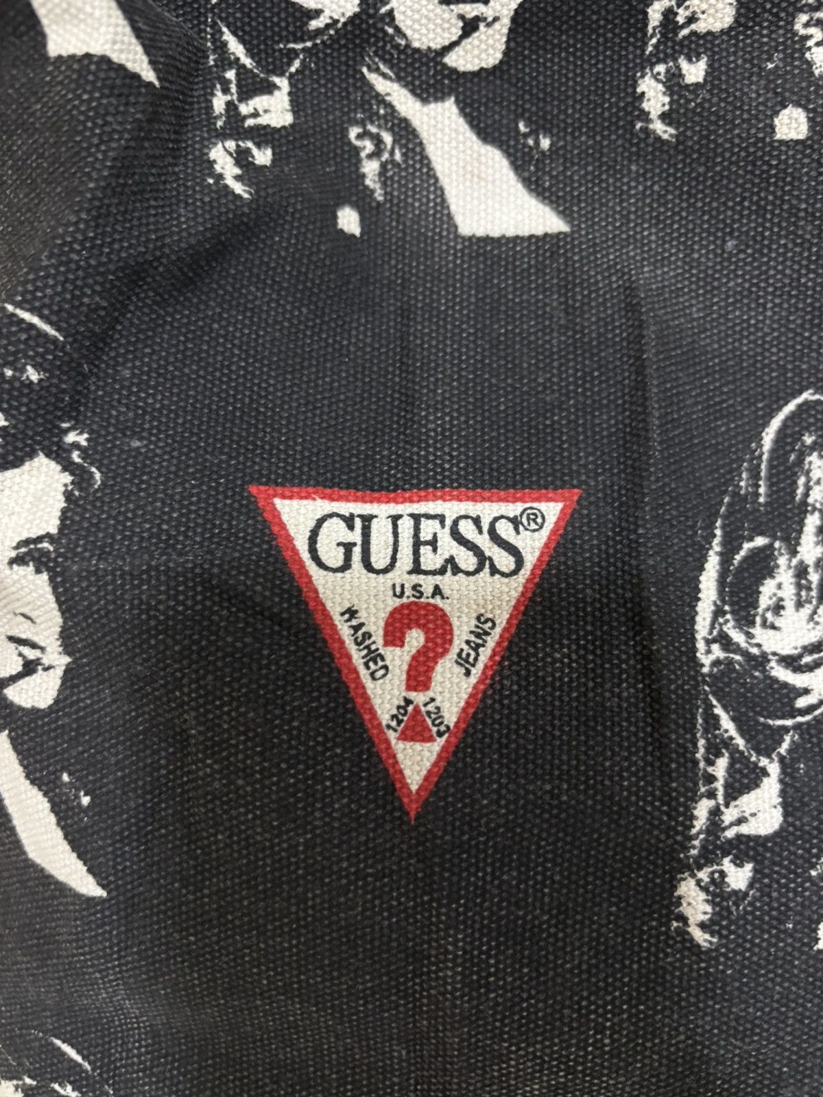 Guess VINTAGE GUESS CLAUDIA SCHIFFER TOTE BAG Size ONE SIZE - 3 Thumbnail