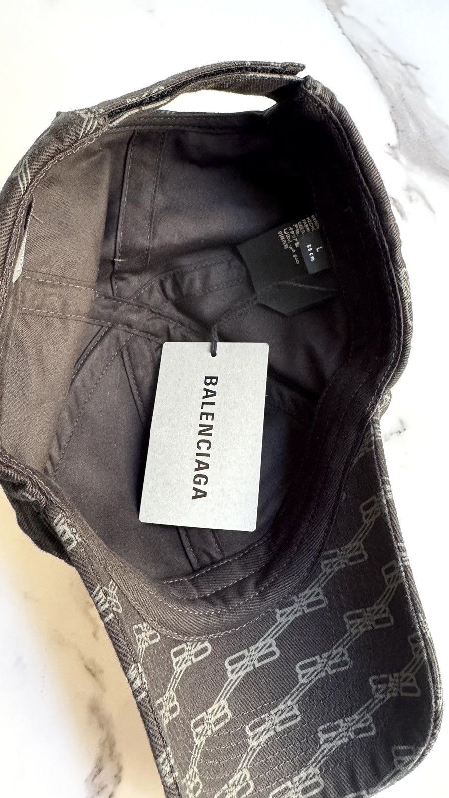 Balenciaga Balenciaga BB Monogram Cap Black L Size ONE SIZE - 7 Thumbnail