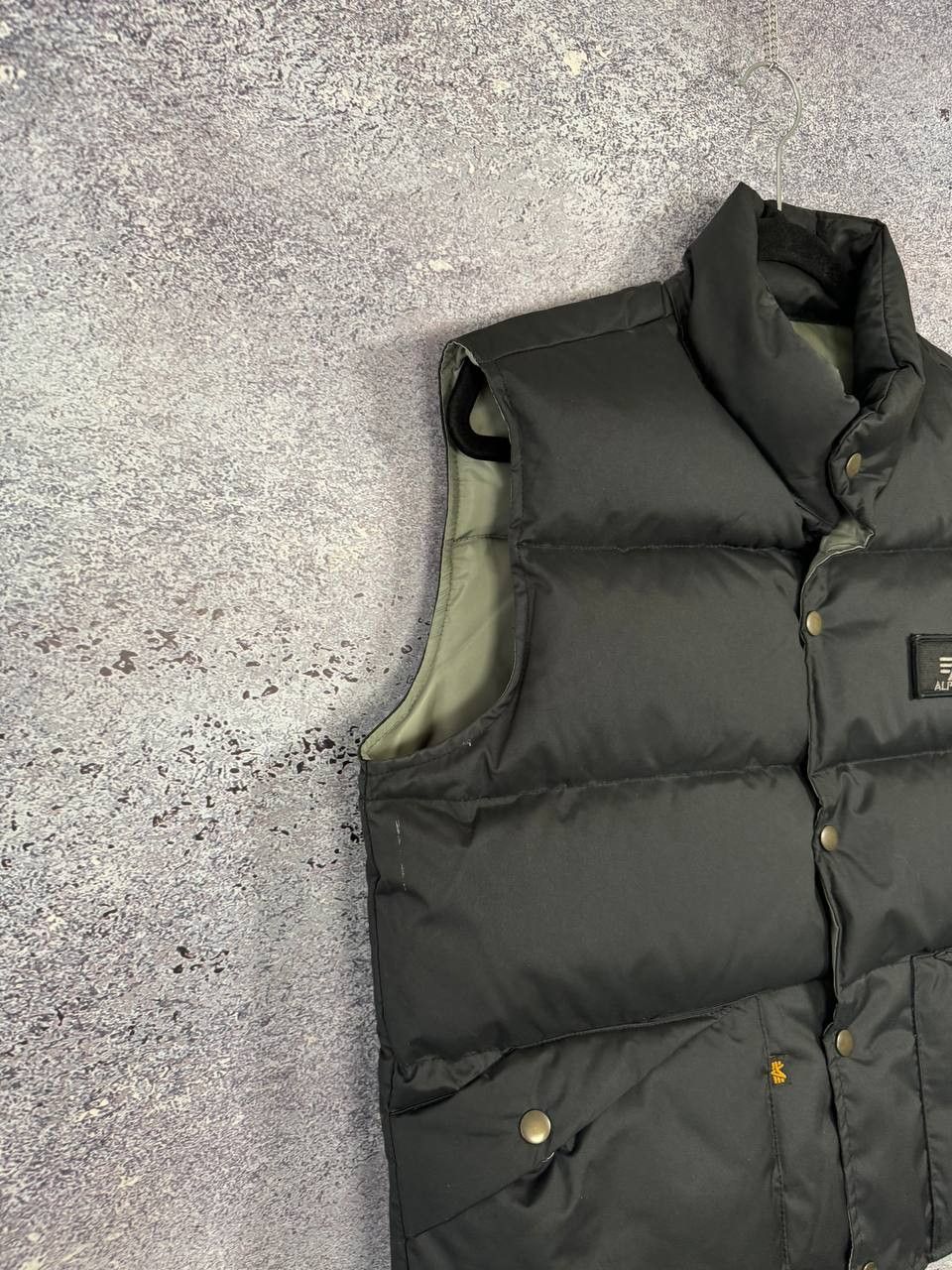 Alpha Industries × Vintage RARE Alpha Industries Down Puffer Vests USA Small Size US S / EU 44-46 / 1 - 4 Thumbnail