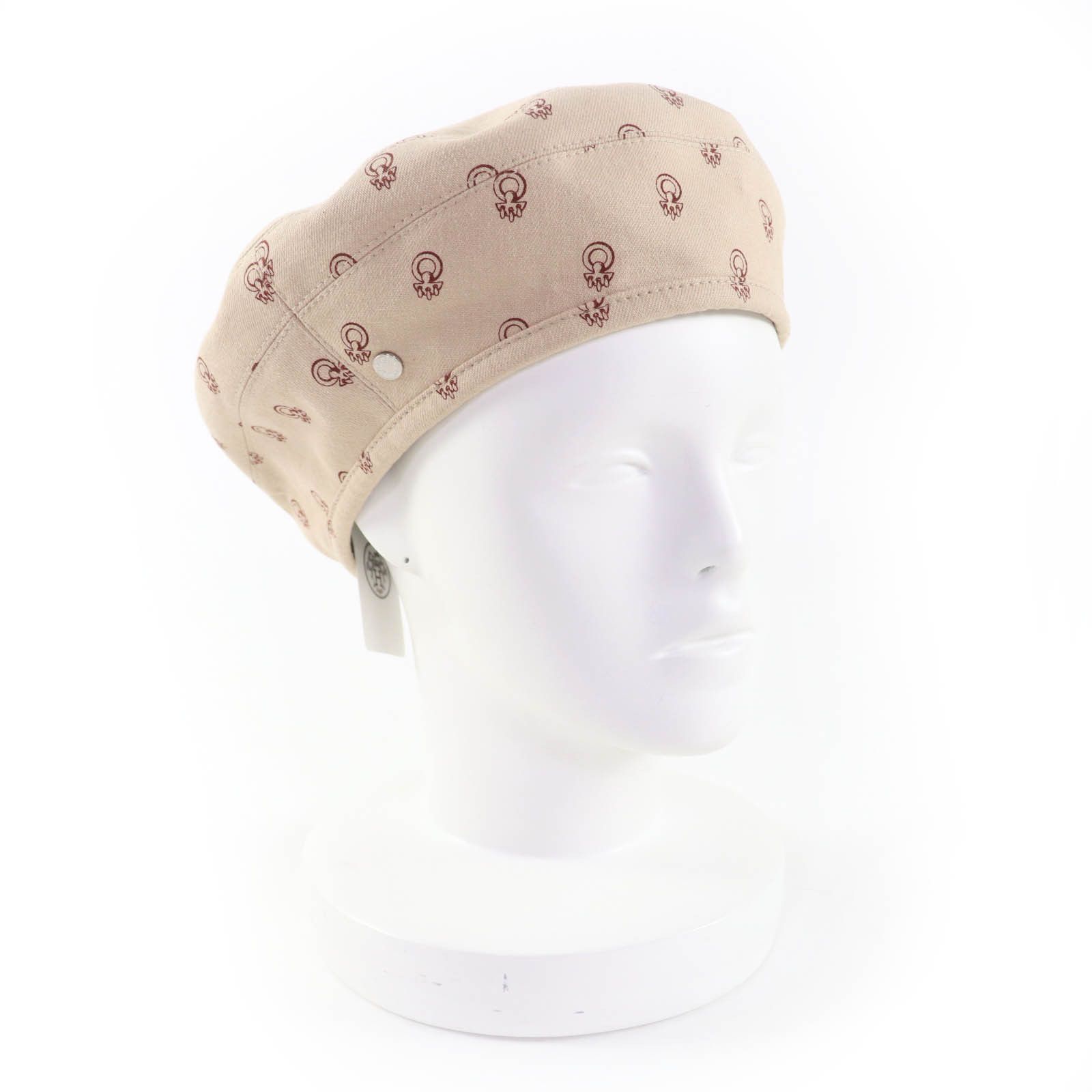Hermes Hermes Hermes Saint Honor Serie Cotton Beret Cotton Hats DUTY FREE for USA Size ONE SIZE - 1 Thumbnail