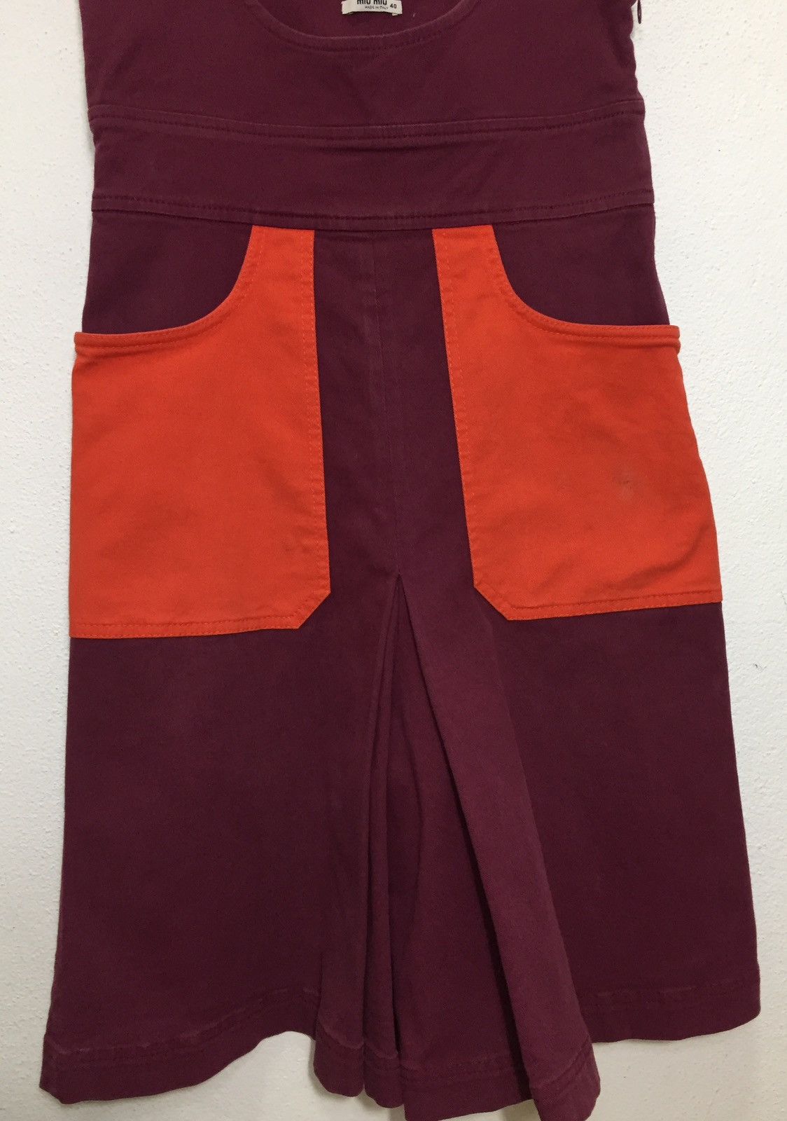 Miu Miu 'Rare’ Miu Miu Romper Runway Fall 2002 Size 27" / US 4 / IT 40 - 4 Thumbnail