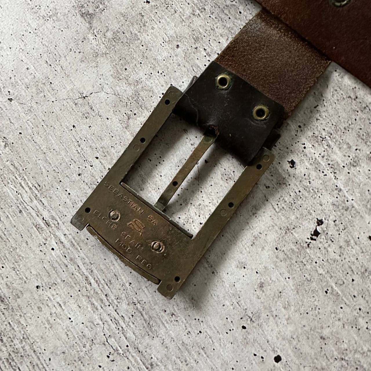 Other OG Lord John Avant Gard Vintage Leather Belt Size 32 - 5 Thumbnail