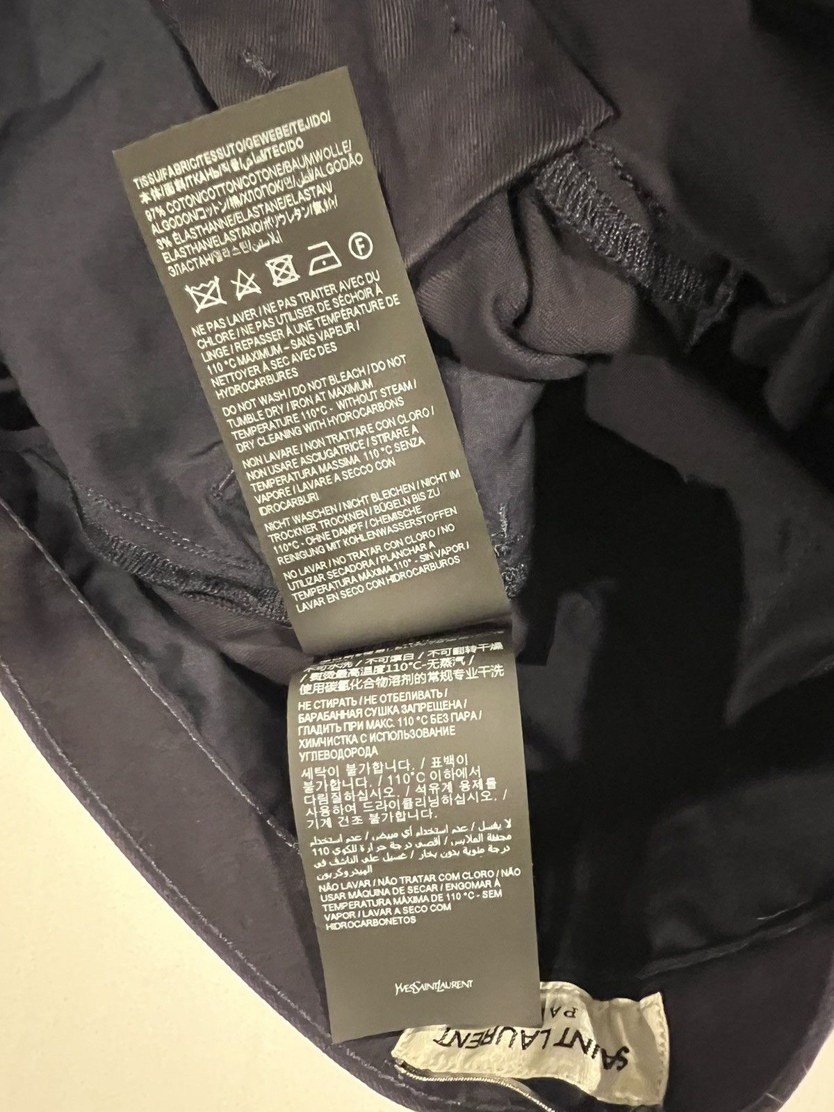 Saint Laurent Paris Saint Laurent cotton twill pants. 33. $1190 Size US 33 - 9 Thumbnail
