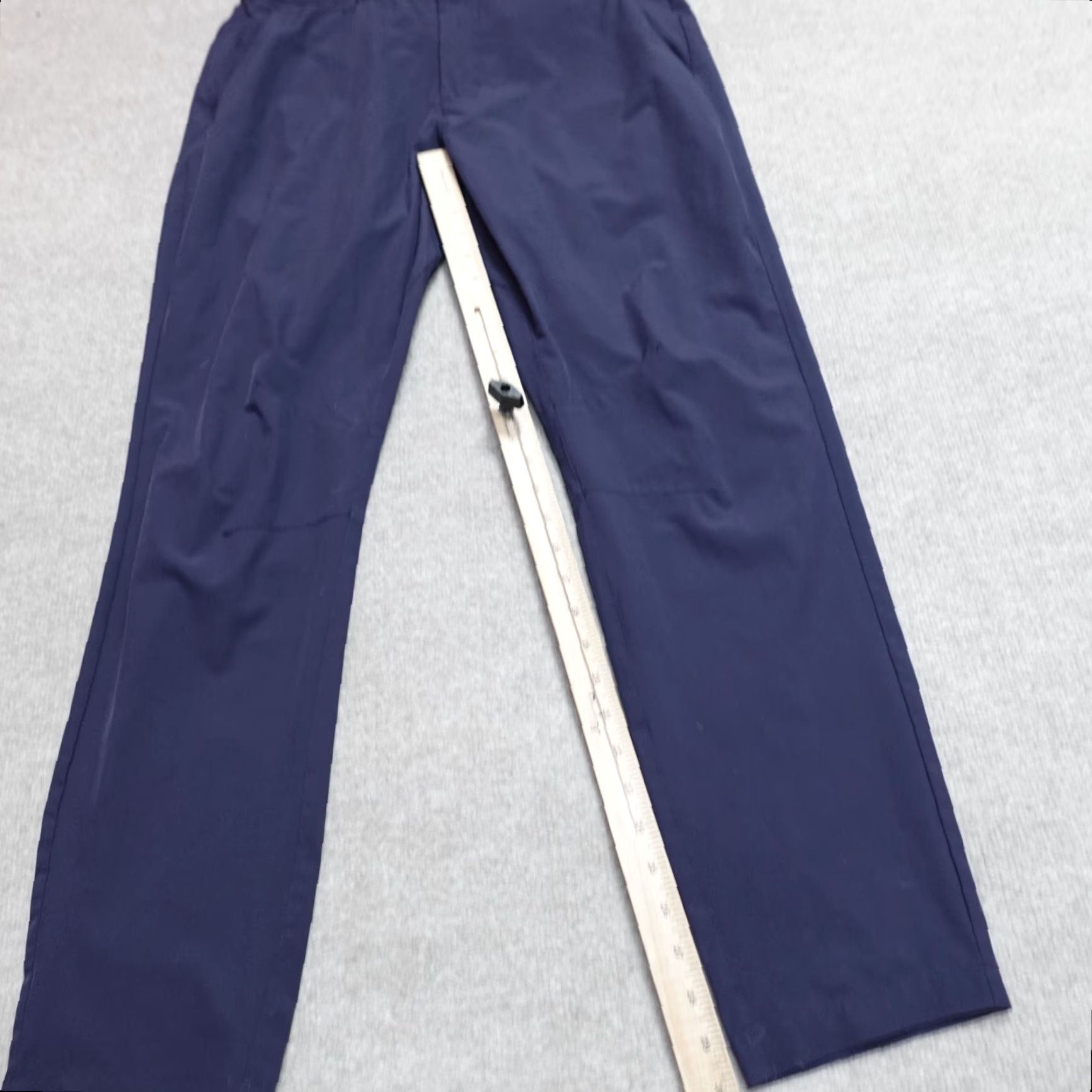 Fabletics Fabletics Pants 32 x 30 Blue Solid Performance Men Size US 32 / EU 48 - 2 Thumbnail