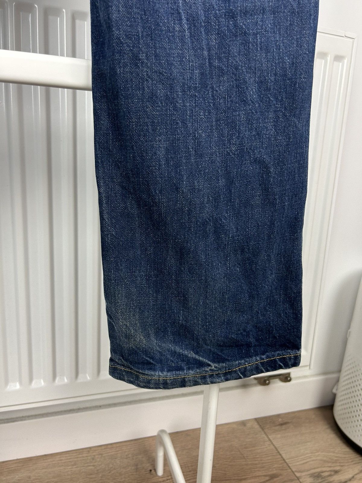 Carhartt × Jean × Vintage Carhartt Texas Pant Blue Denim Jeans Size US 29 - 5 Thumbnail