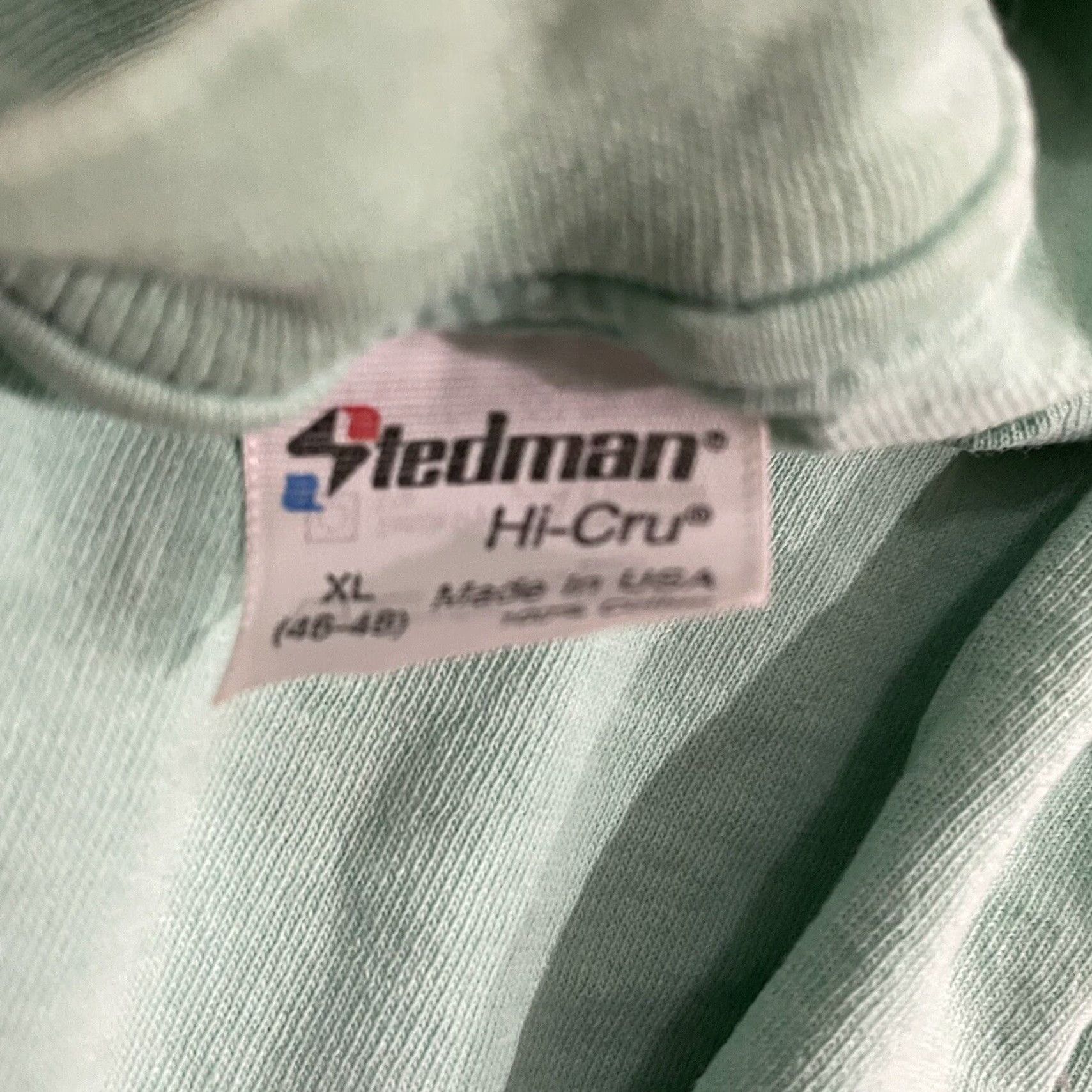 Vintage VINTAGE Stedman Tee Mens XL Blue USA Stitch Graphic Ocean Dive Size US XL / EU 56 / 4 - 5 Thumbnail