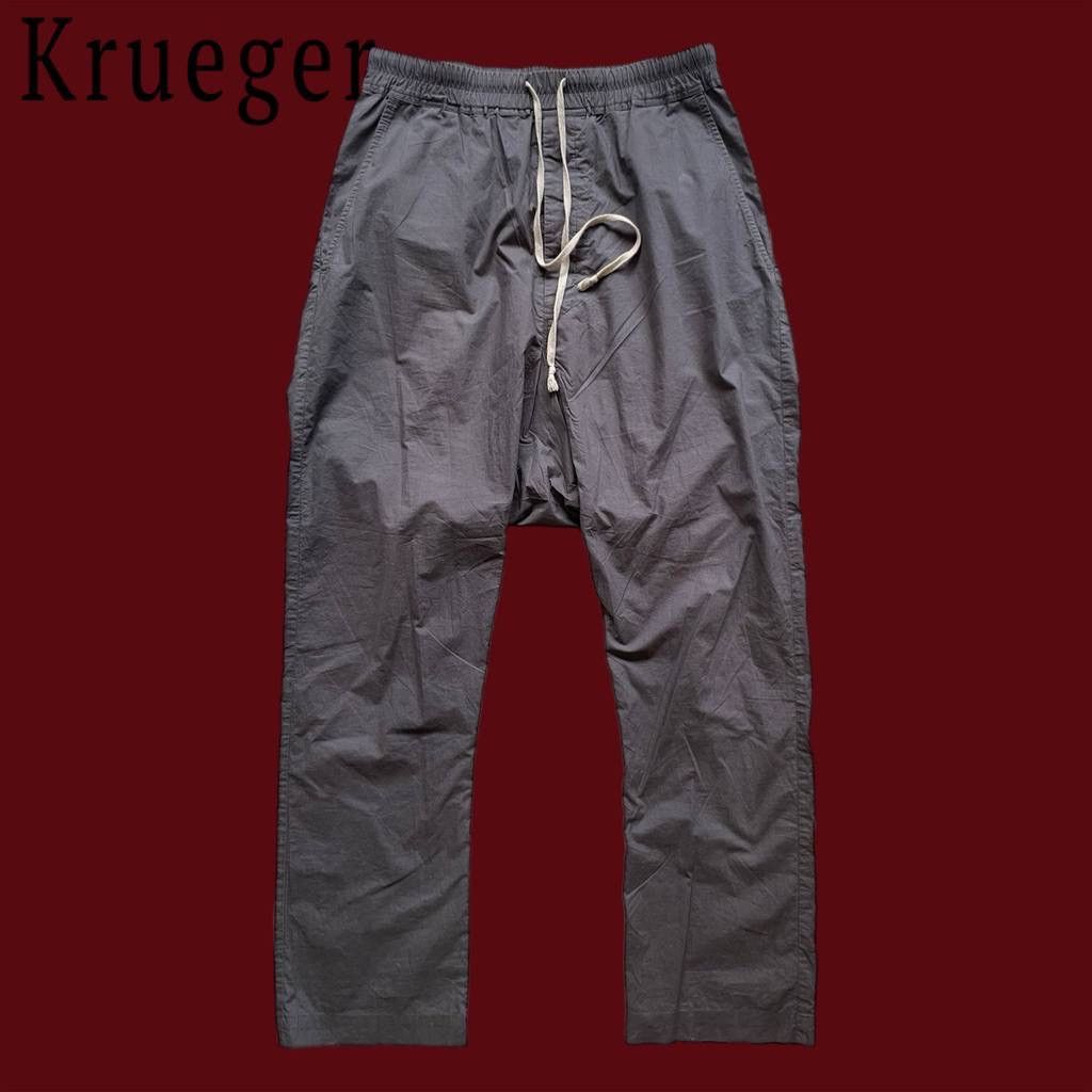 Rick Owens Rick owens dropped coutch pants ss18 Size US 32 / EU 48 - 1 Thumbnail