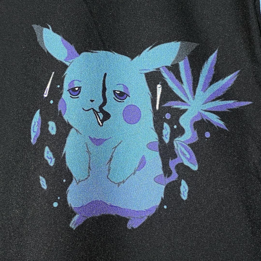 Pokemon Pikachu Stoned hawaiian shirt Size US L / EU 52-54 / 3 - 5 Thumbnail