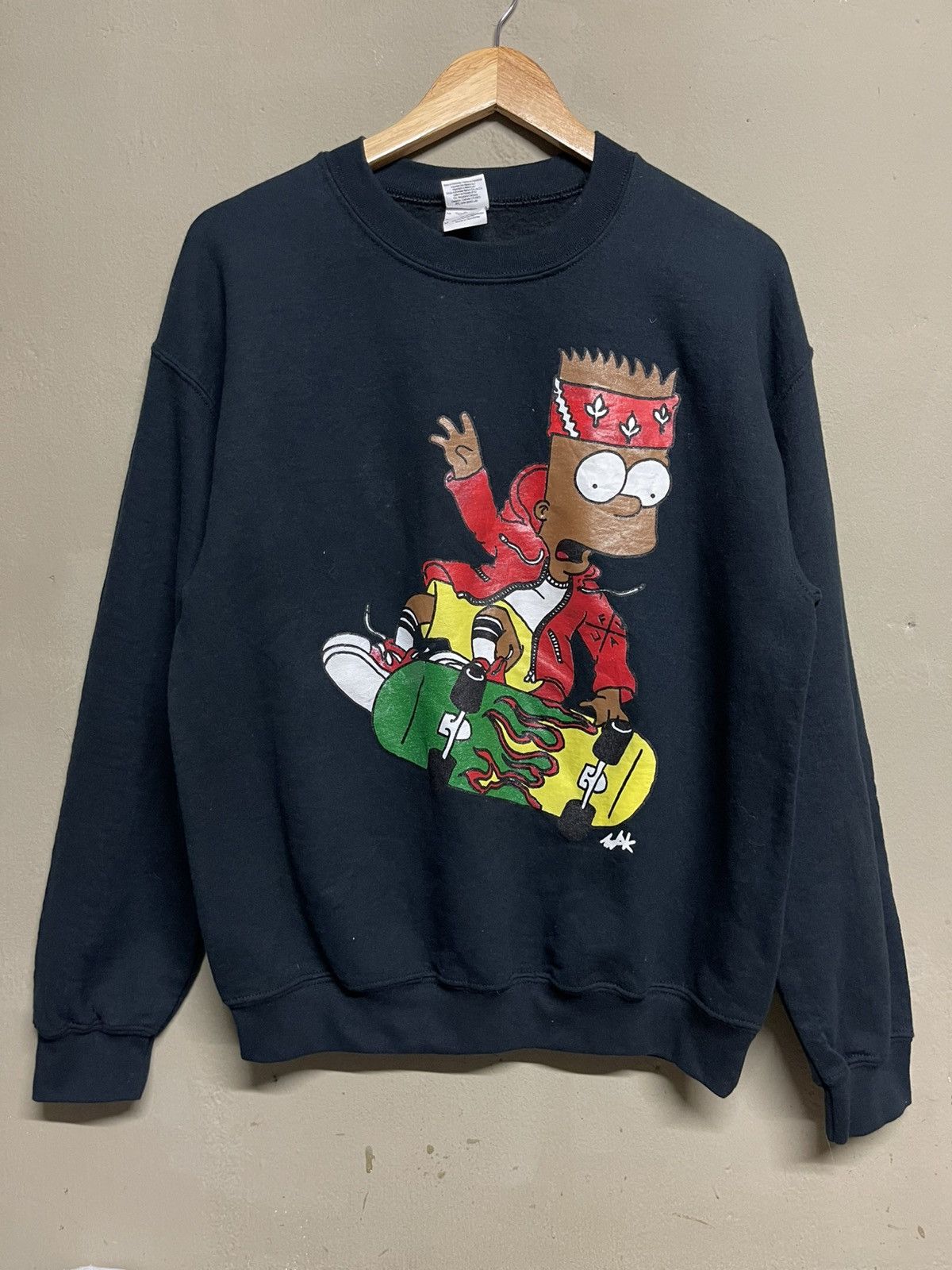 The Simpsons The bart simpson sweatshirt Size US M / EU 48-50 / 2 - 1 Thumbnail
