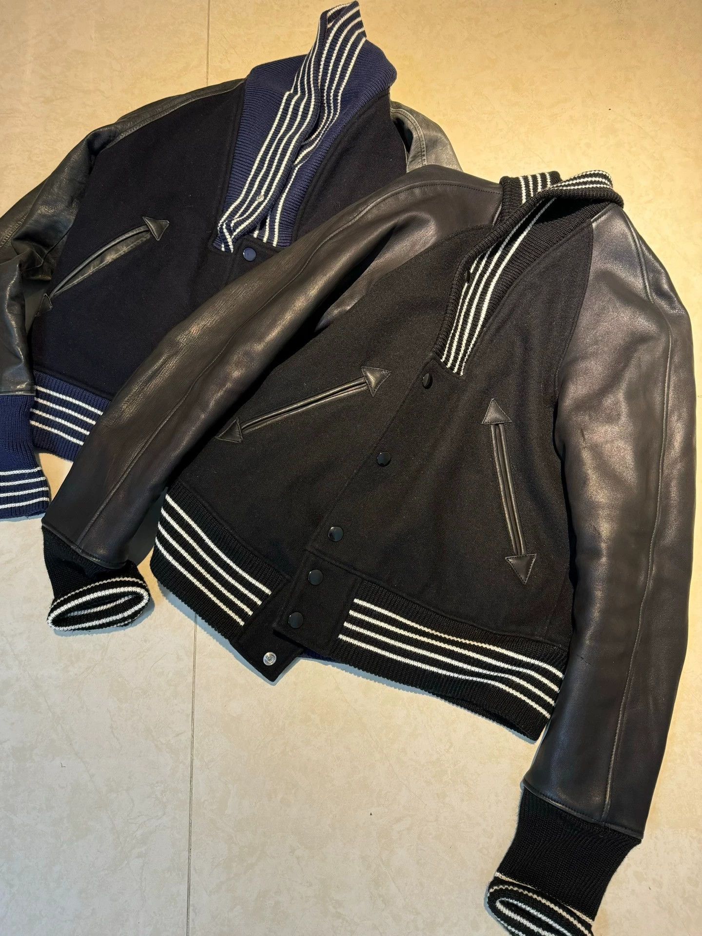 Maison MIHARA YASUHIRO Mihara Yasuhiro 9/10 Black Horsehide Sleeve Jacket 48 Size US M / EU 48-50 / 2 - 1 Thumbnail