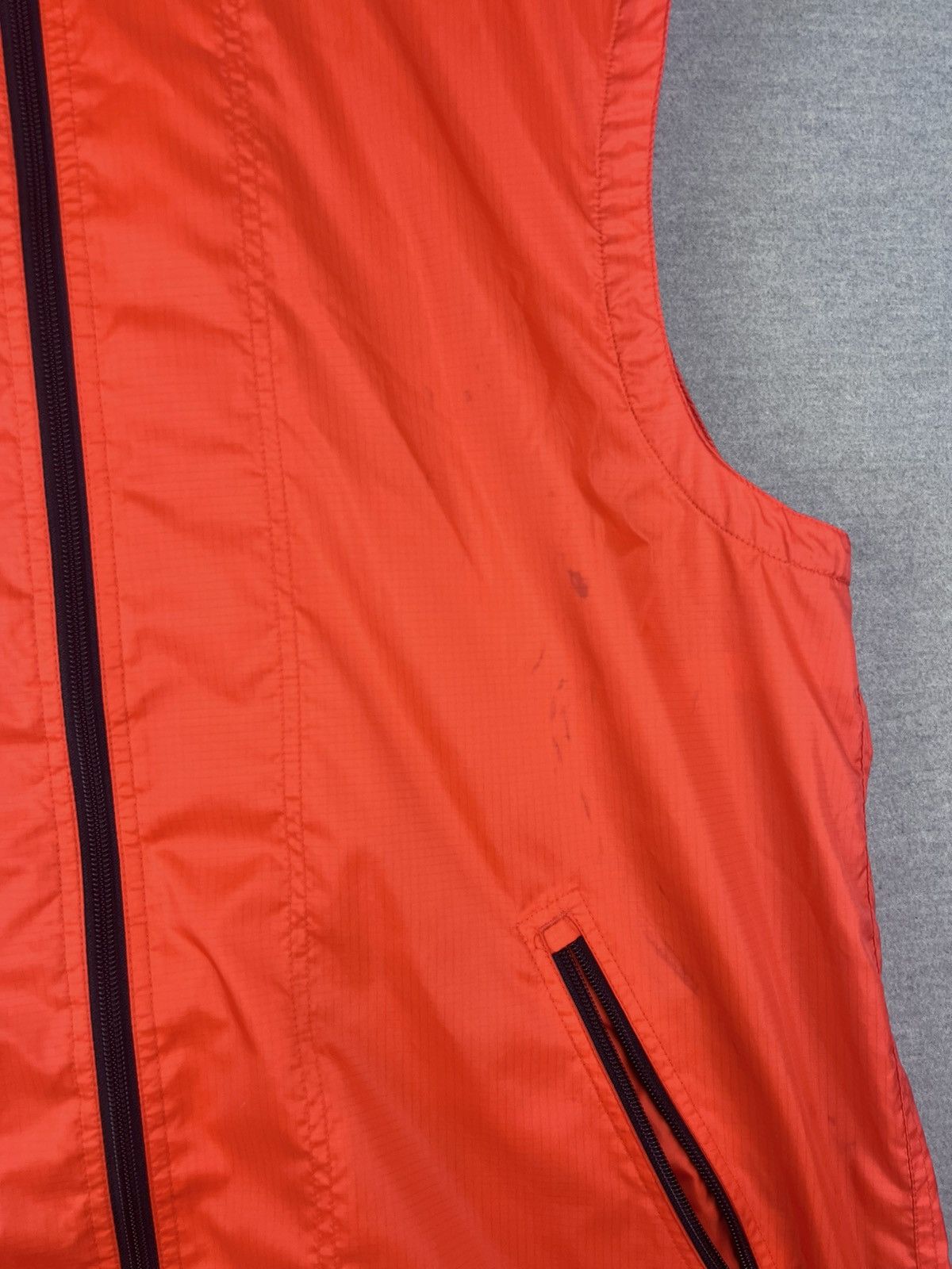 Gap Vintage Gap Nylon Vest Hooded Full Zip Orange XL Streetwear Size US XL / EU 56 / 4 - 3 Thumbnail