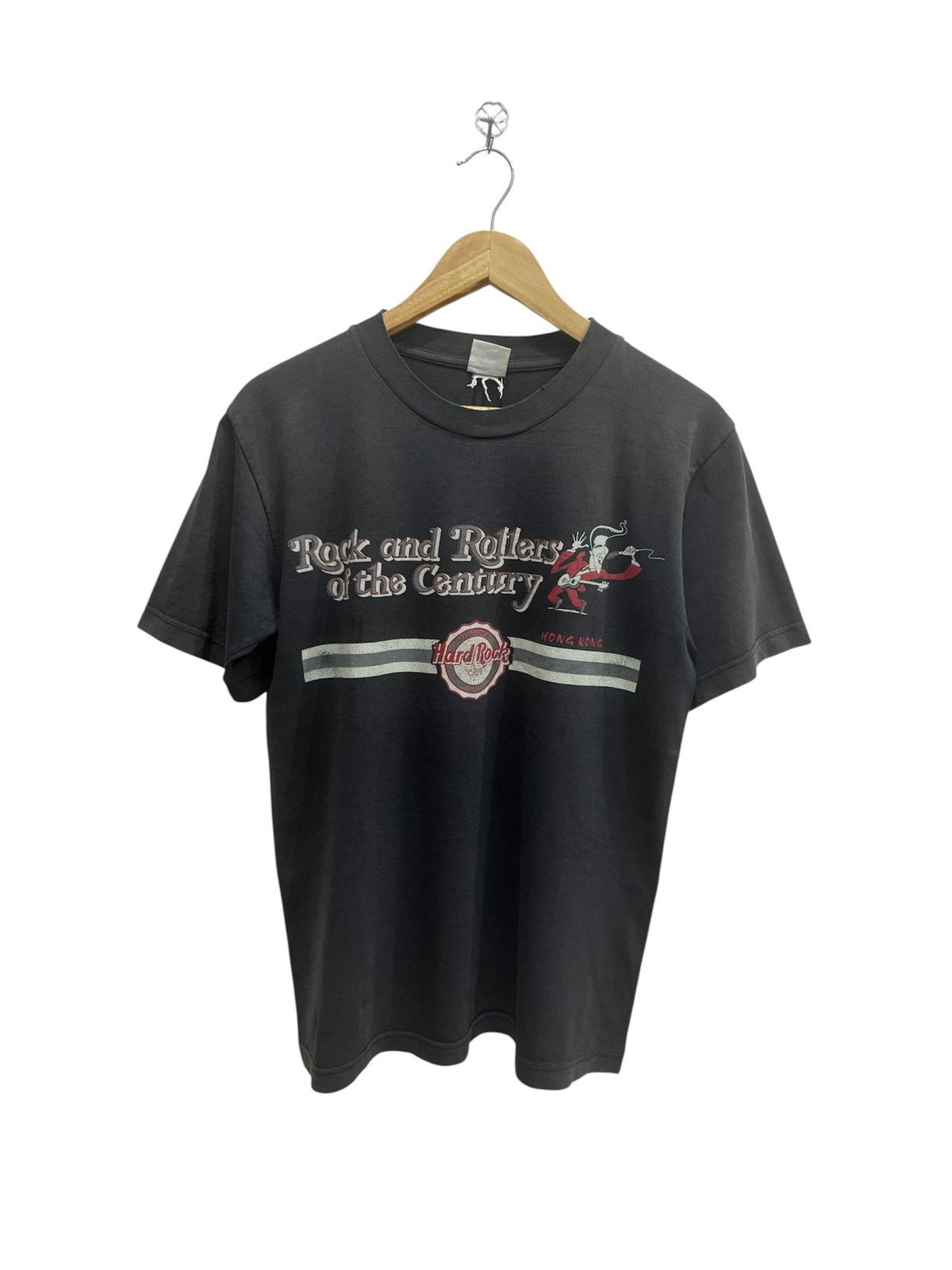 Hard Rock Cafe Vintage Hard Rock Cafe Caricature 9 Legendary Rock Distress Size US M / EU 48-50 / 2 - 1 Thumbnail