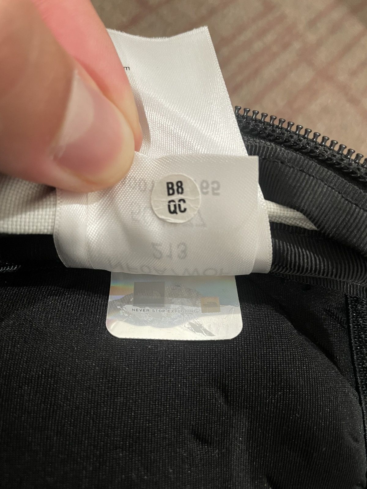 Supreme Supreme x The North Face Bleached Denim-Print Backpack Size ONE SIZE - 6 Thumbnail
