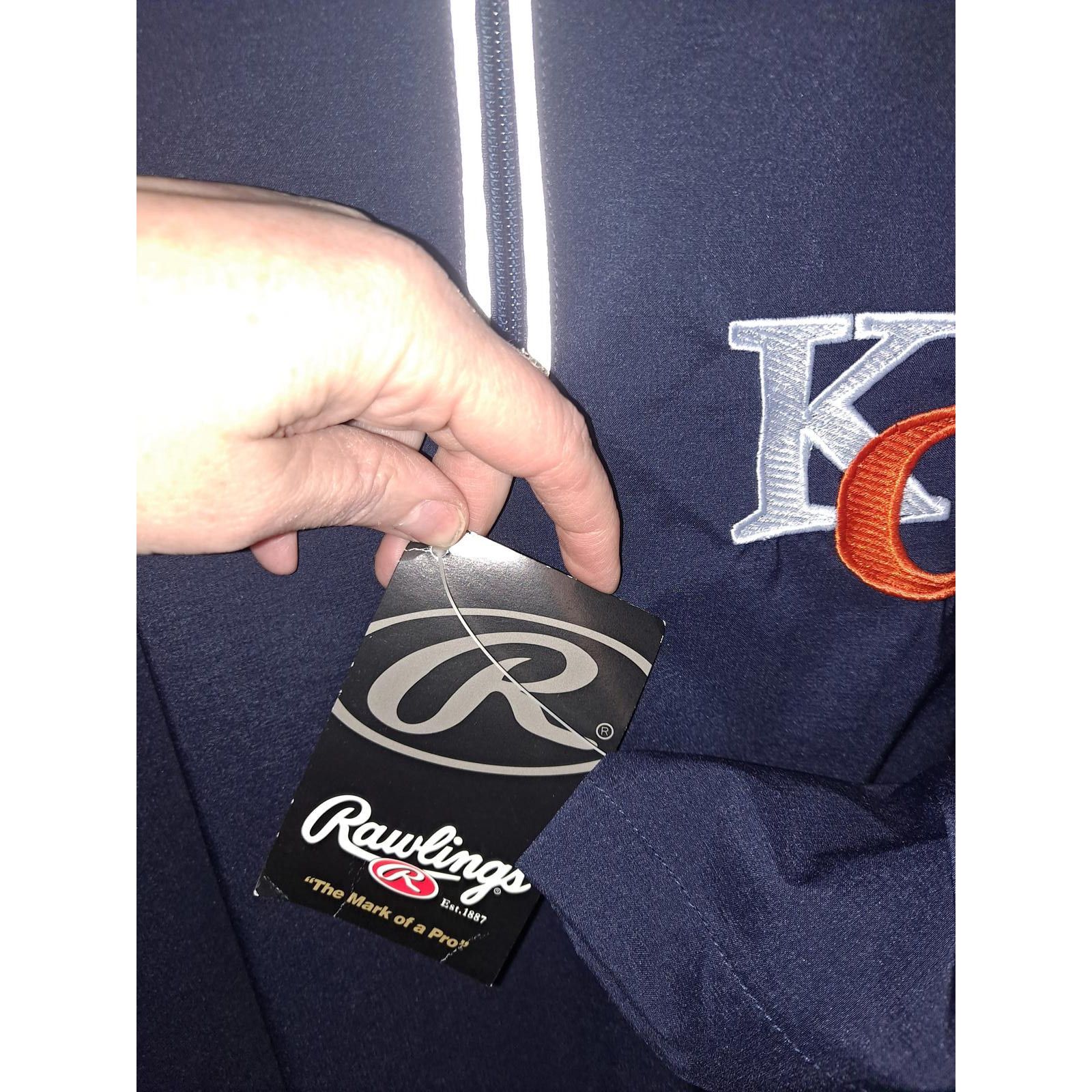 Other New Rawlings Kansas Chiefs Blue with Reflective Zipper Size Size US L / EU 52-54 / 3 - 3 Thumbnail