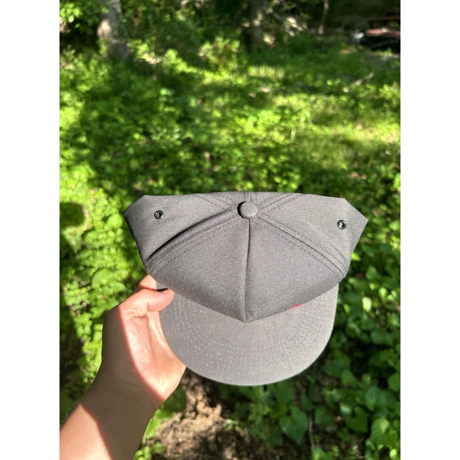 Vintage VINTAGE K-Products Snapback Hat Cap Callahan Seeds USA Made Black Men Adjustable Cap Hat Mens Size ONE SIZE - 3 Thumbnail