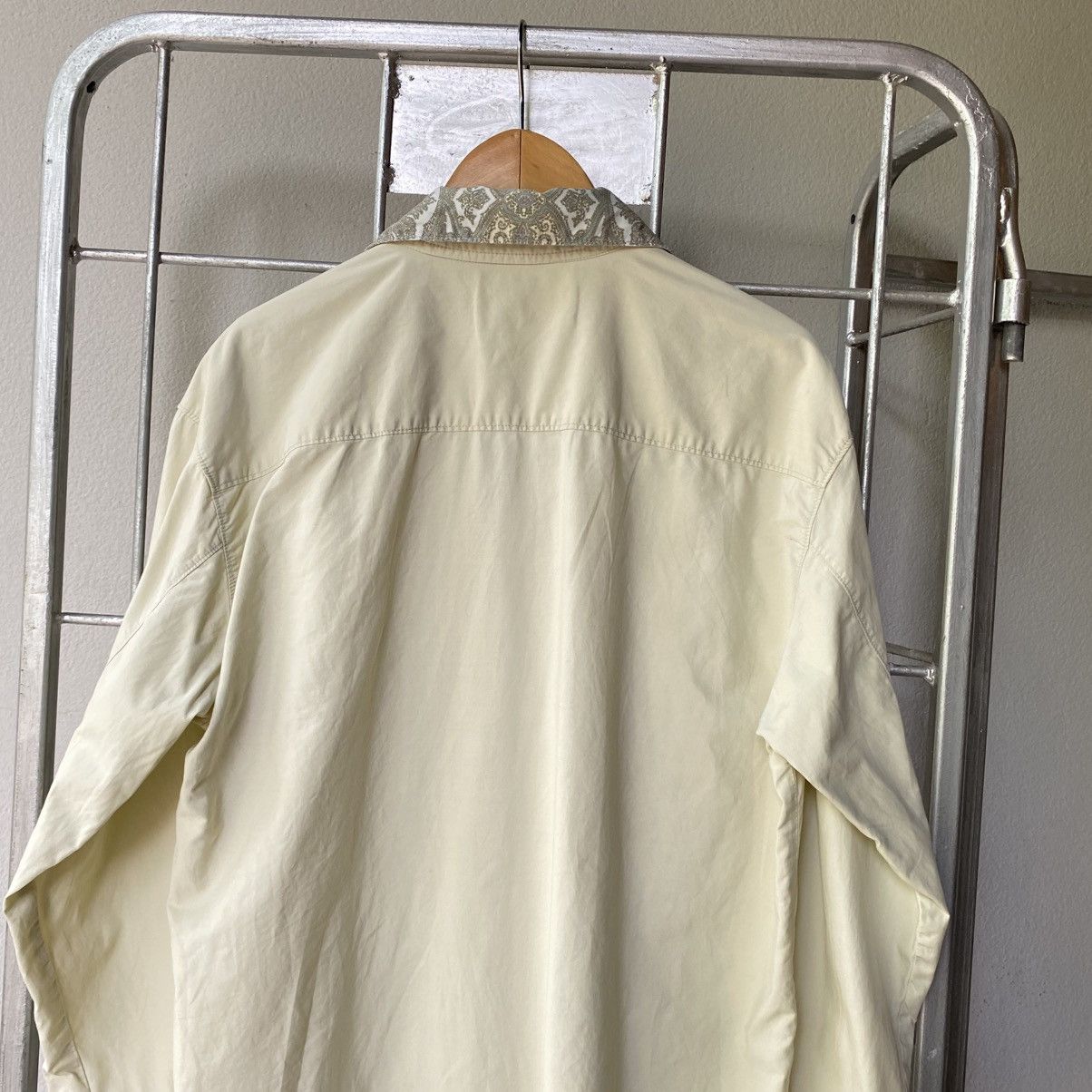 Etro ETRO Beige Pattern Trim Shirt Size M / US 6-8 / IT 42-44 - 10 Thumbnail