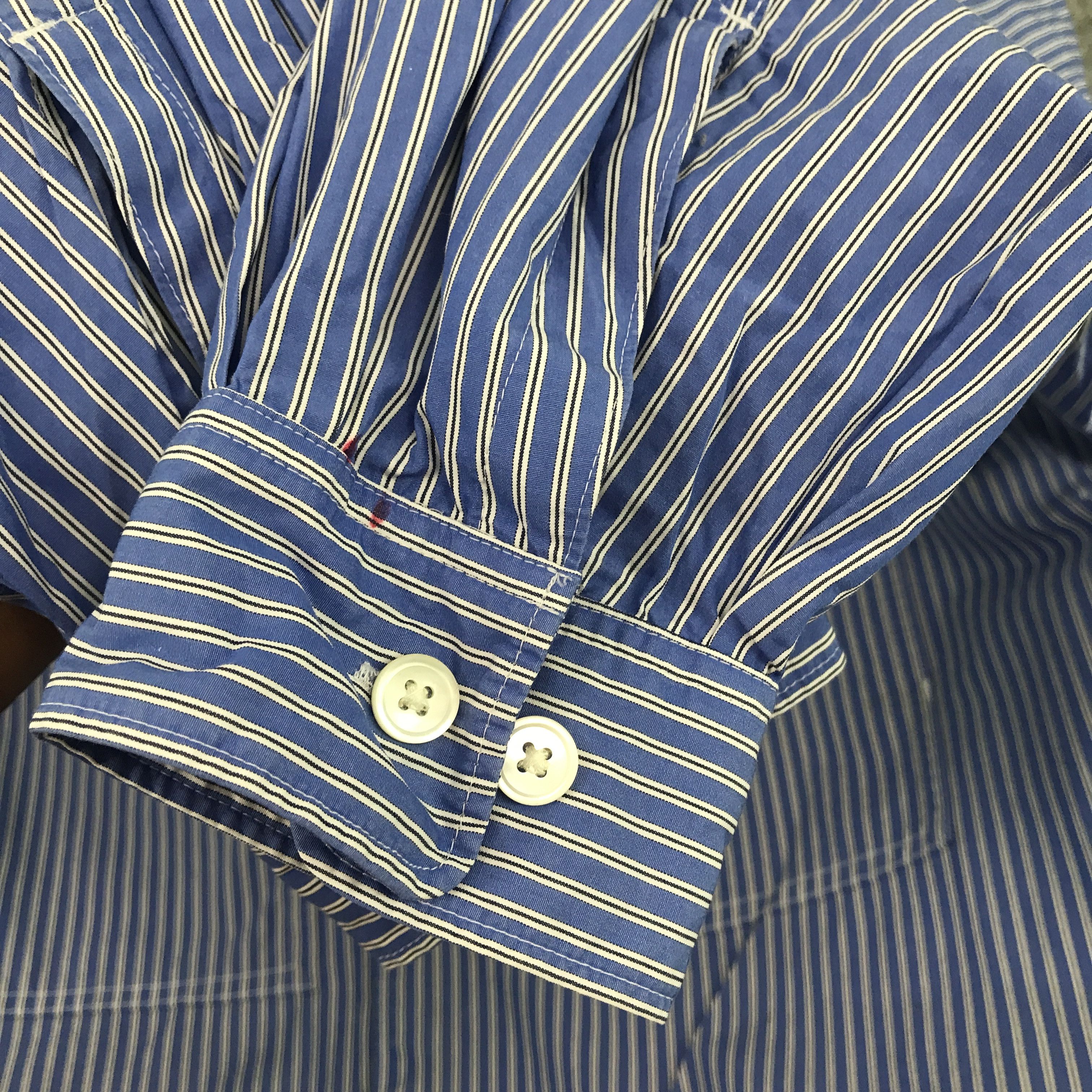 Jil Sander × Uniqlo Rare Jil Sander x striped uniqlo button jacket Size US L / EU 52-54 / 3 - 7 Thumbnail