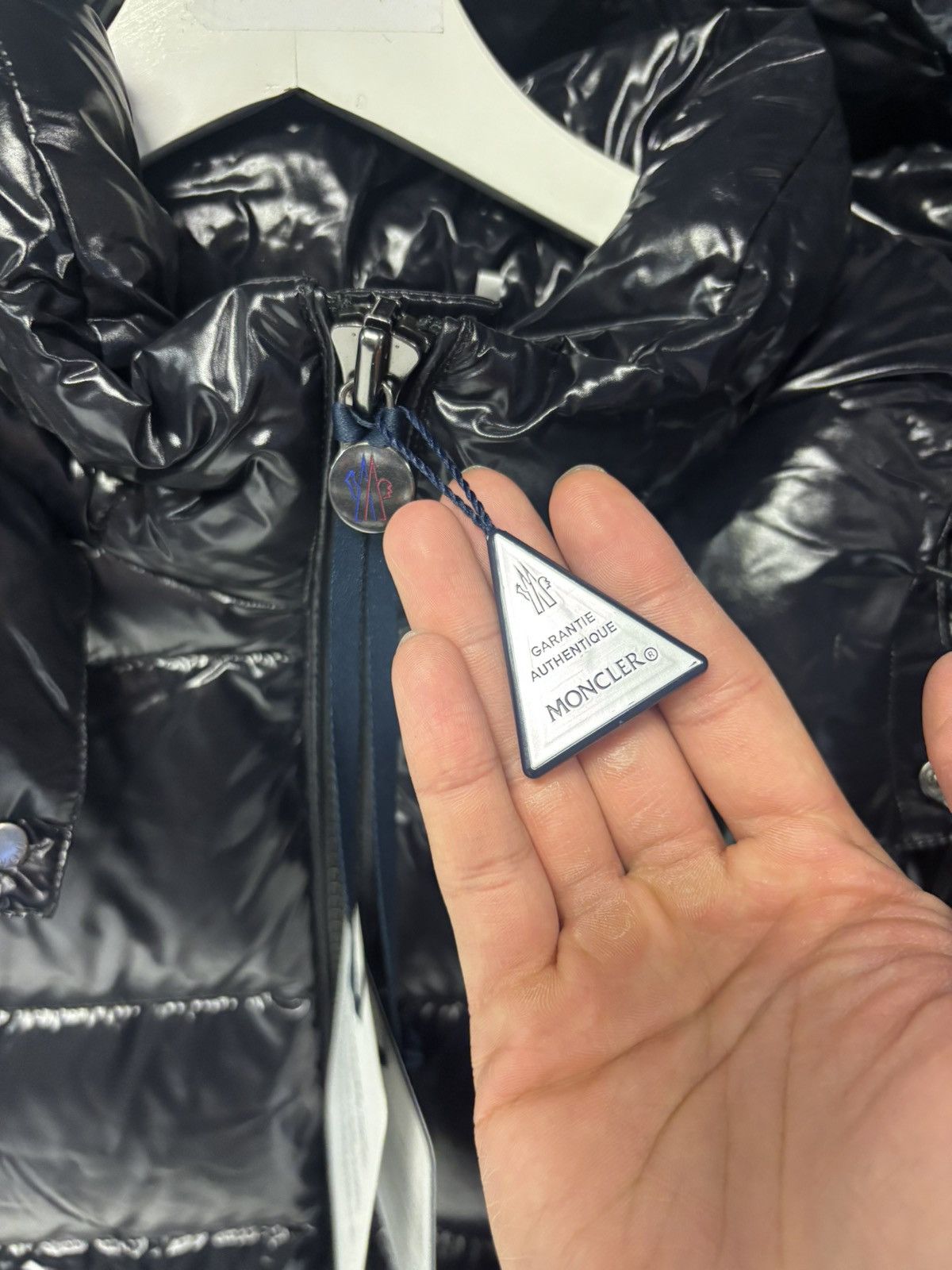Moncler Moncler Maya Giubbotto jacket size 4 new black Size US L / EU 52-54 / 3 - 7 Thumbnail