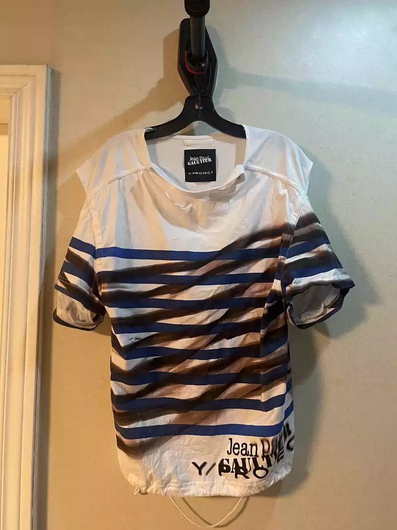 Jean Paul Gaultier Jean Paul Gaultier Hollow short-sleeved t-shirt Size US S / EU 44-46 / 1 - 1 Thumbnail