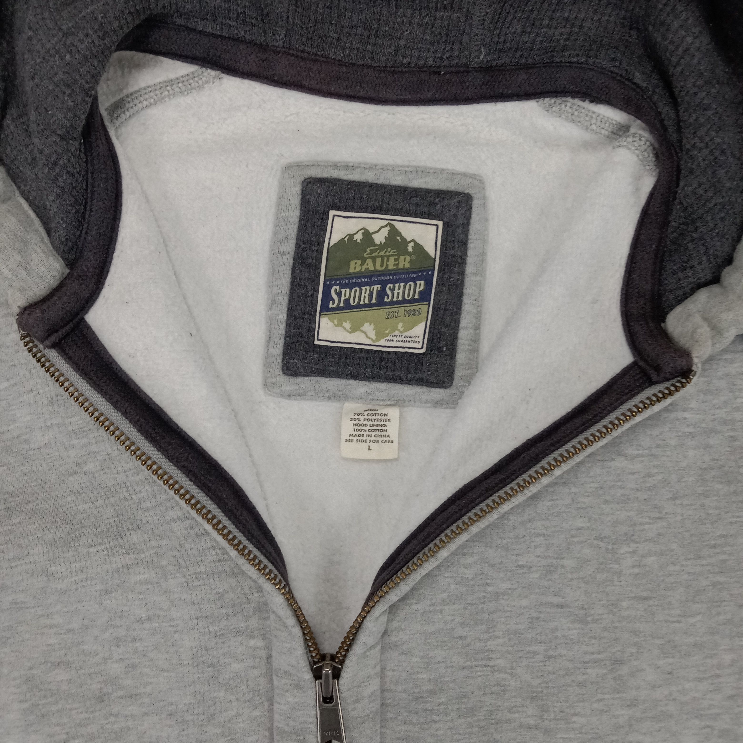 Eddie Bauer × Vintage Eddie Bauer Streetwear Style Winter Hoodies Size US L / EU 52-54 / 3 - 4 Thumbnail