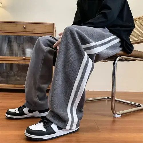 Japanese Brand Chiyuri x Fumie Strip Casual Sweatpant Size US 31 - 6 Thumbnail