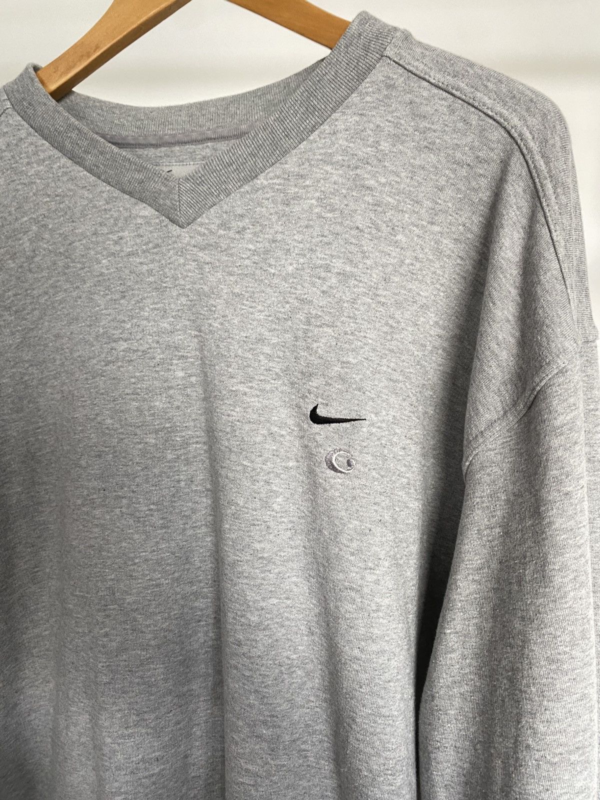 Nike × Vintage Nike Vintage Sweatshirt Made in Greece Size US XL / EU 56 / 4 - 2 Thumbnail