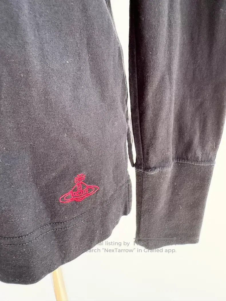 Vivienne Westwood Vivienne Westwood Black lamb long-sleeve top Size M / US 6-8 / IT 42-44 - 7 Thumbnail
