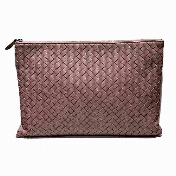Bottega Veneta Bottega Veneta Bottega Veneta Intrecciato Leather Clutch Leather Clutch Bag in Good Condition Size ONE SIZE - 1 Thumbnail