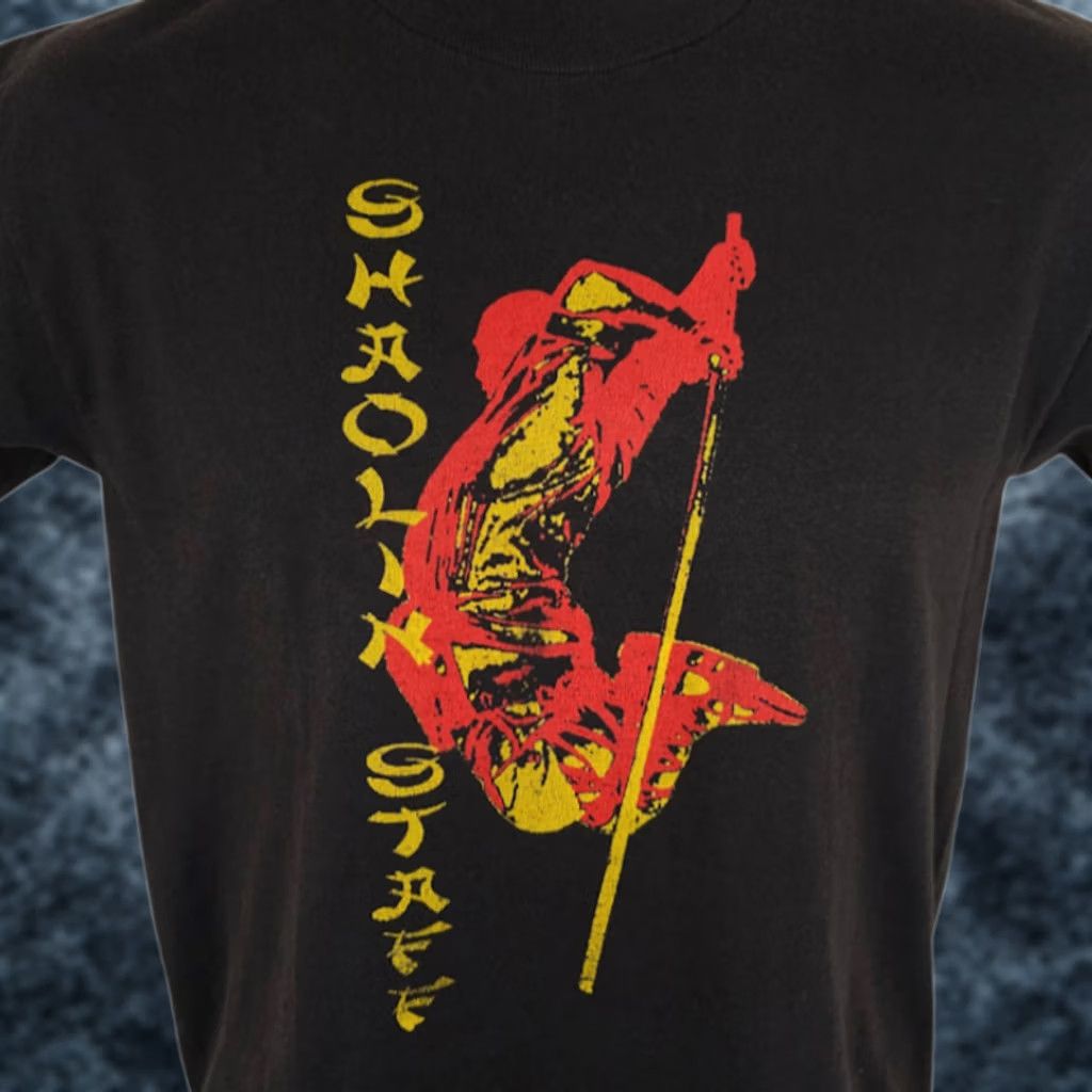 Hanes VINTAGE Hanes Shaolin Staff T Shirt Mens XS Black 90s Kung Fu Martial Arts Shirt Mens XS Black 90s Kung Fu Martial Arts Size US XS / EU 42 / 0 - 1 Thumbnail