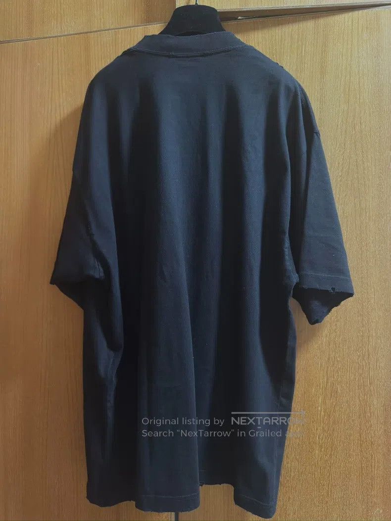 Balenciaga Balenciaga Laser disc black short-sleeve T-shirt Size US L / EU 52-54 / 3 - 2 Thumbnail